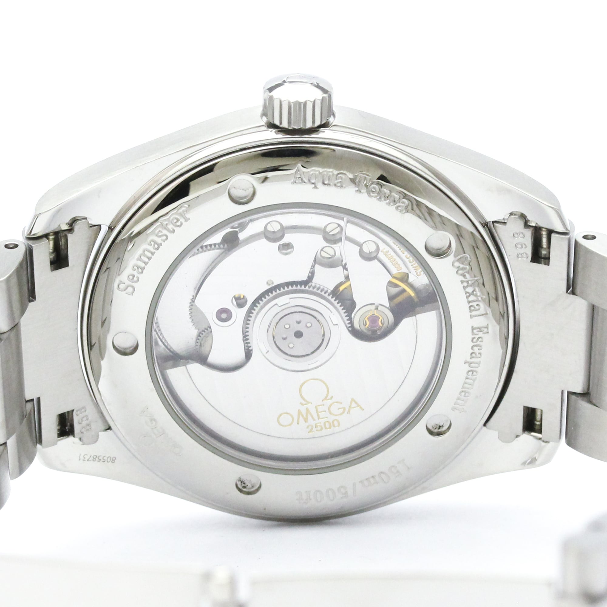 OMEGA Seamaster Aqua Terra Co-Axial Automatic Watch 2503.80 Polished