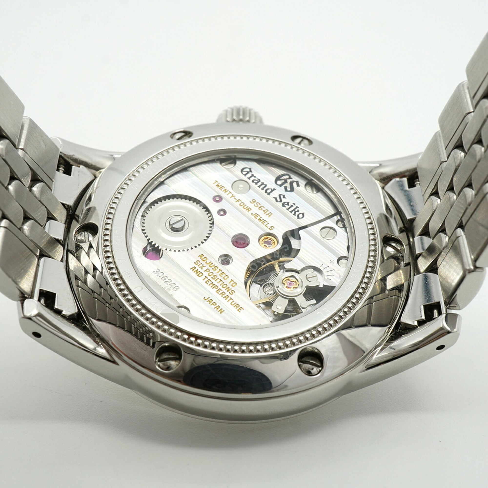Montre Grand Seiko Seiko Grand SBGW031/9S64-00A0, cadran argenté, 37 mm