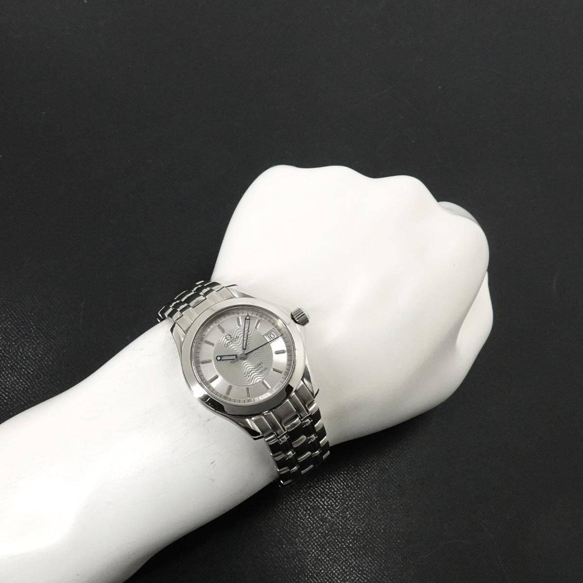 Omega Seamaster 120 Chronometer 2501 31 Silber Zifferblatt 35 mm Uhr