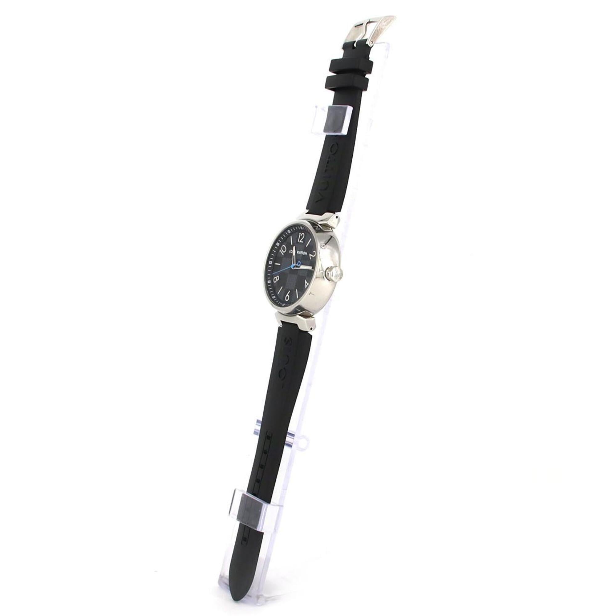Louis Vuitton Tambour QA073 Black Dial 41mm Watch