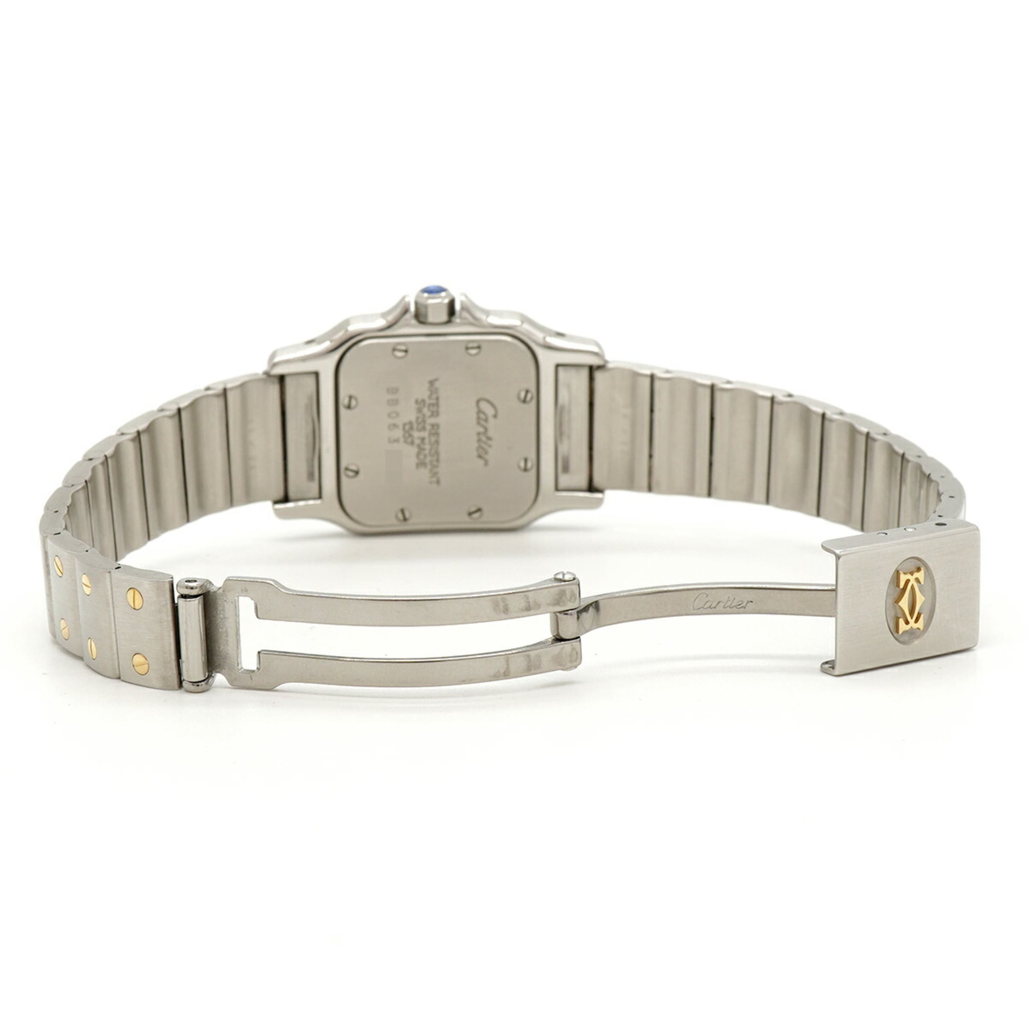 Cartier Santos W20012C4 White Dial 23mm Watch