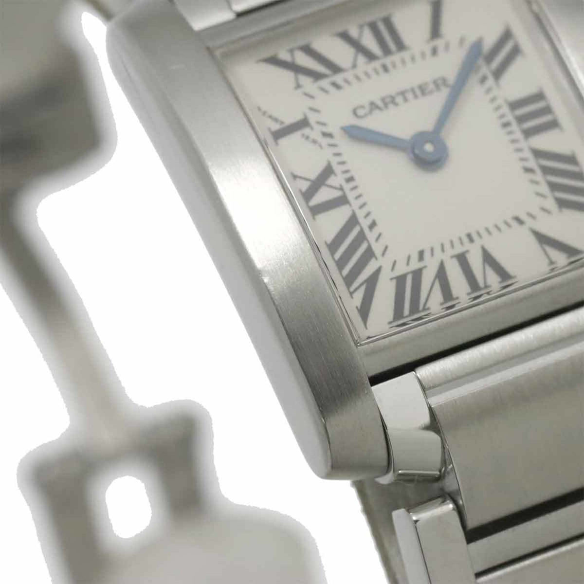 Montre Cartier Tank Française SM W51008Q3 Ivoire Cadran 20 mm