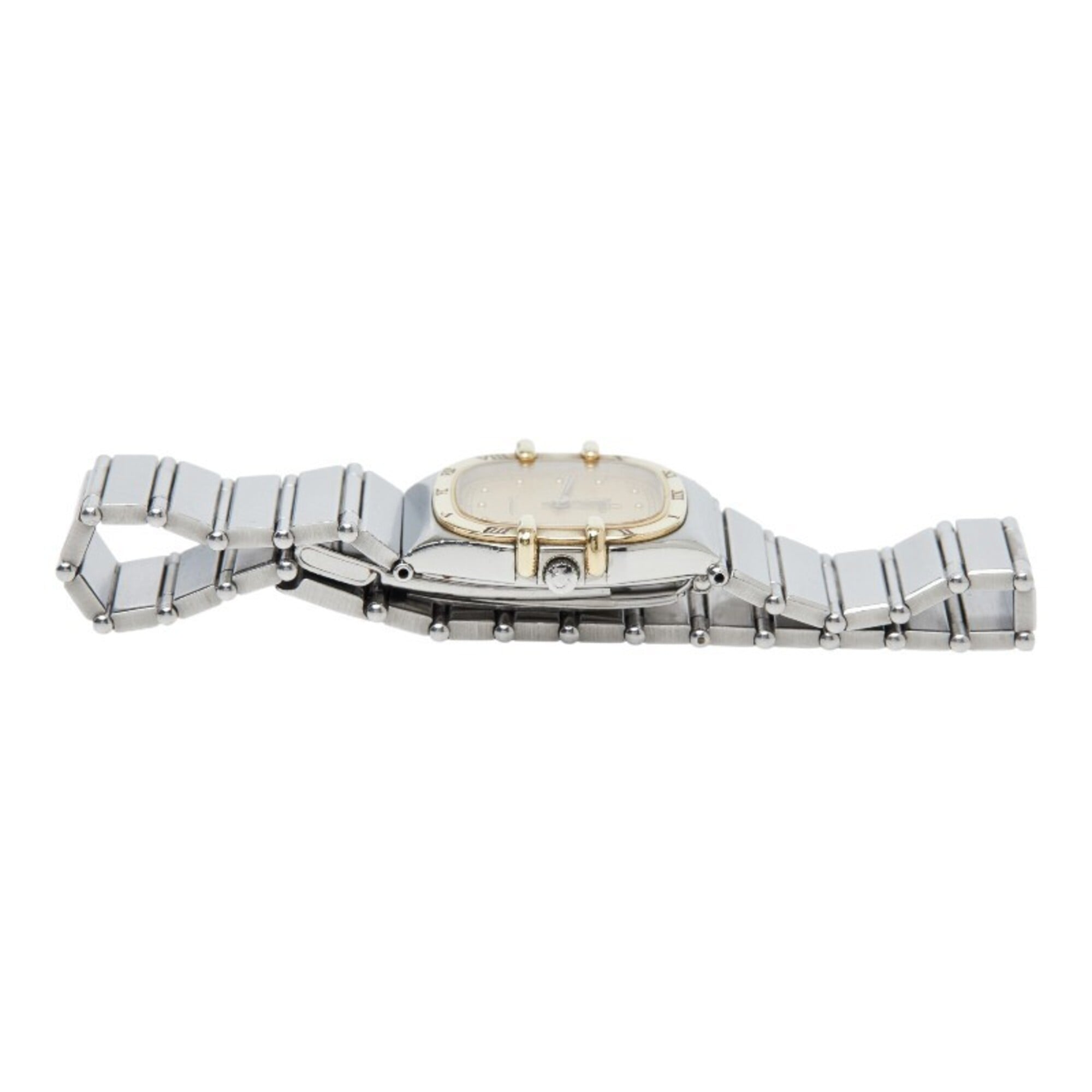 Omega Constellation Half Bar 2-Hand Watch 795.0877 Quartz Gold Dial Stainless Steel Ladies OMEGA