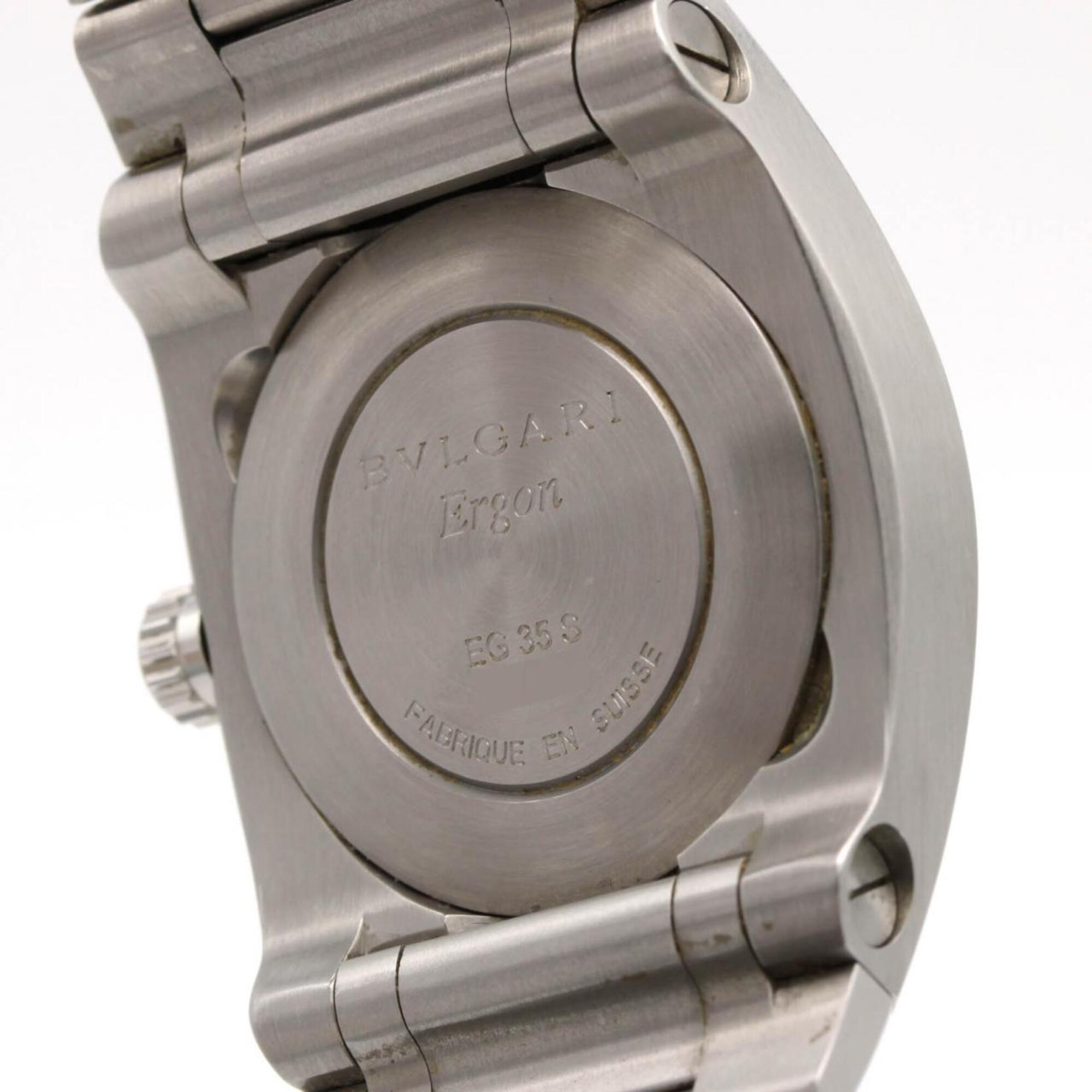 Bvlgari Ergon EG35C6SSD Silver Dial 35mm Watch