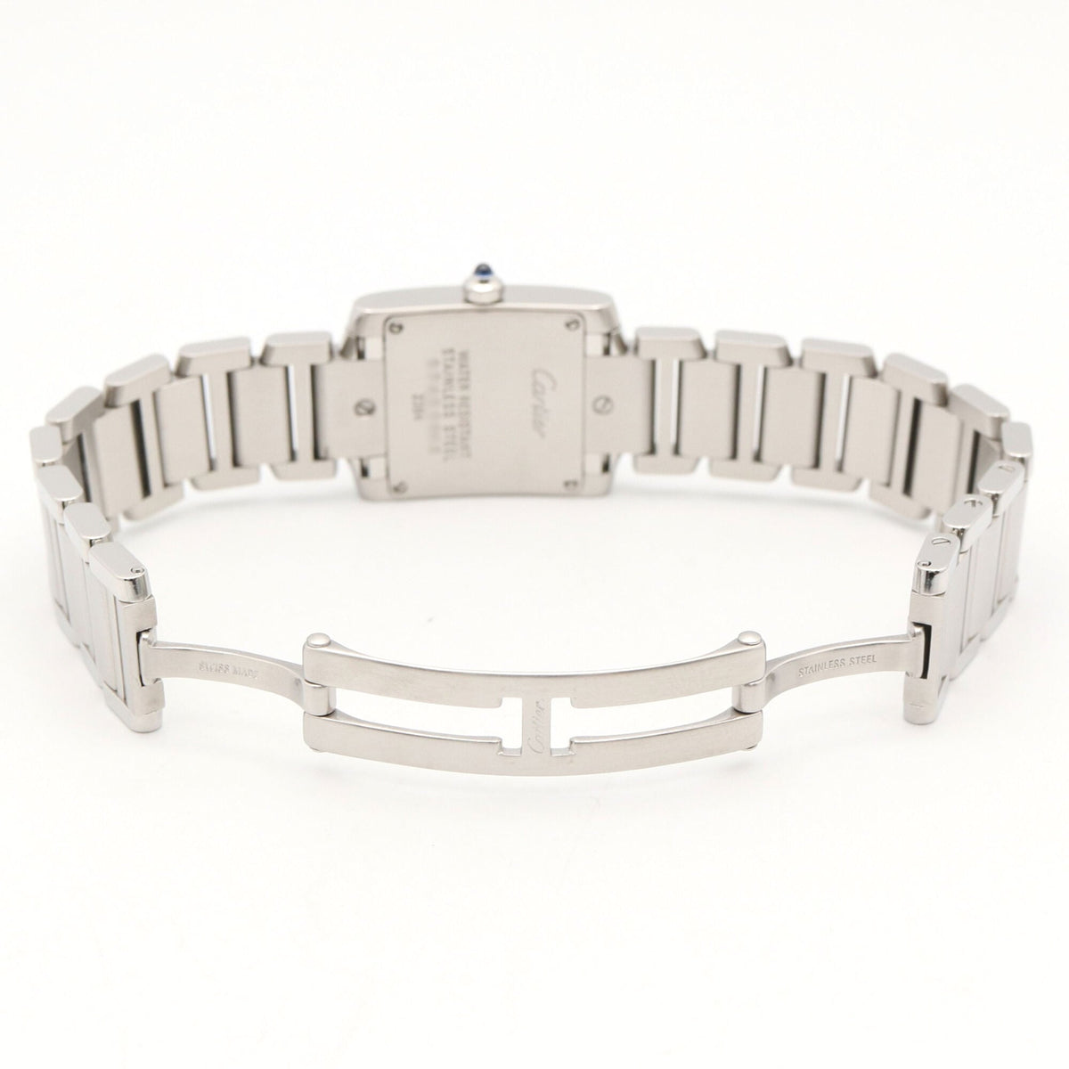 Cartier Tank Française SM W51008Q3 Ivory Dial 20mm Watch