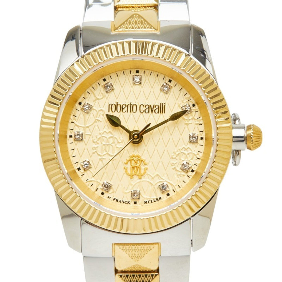 Franck Muller Roberto Cavalli x Franck Muller RV2L036M0101 Gold Dial 28mm Watch