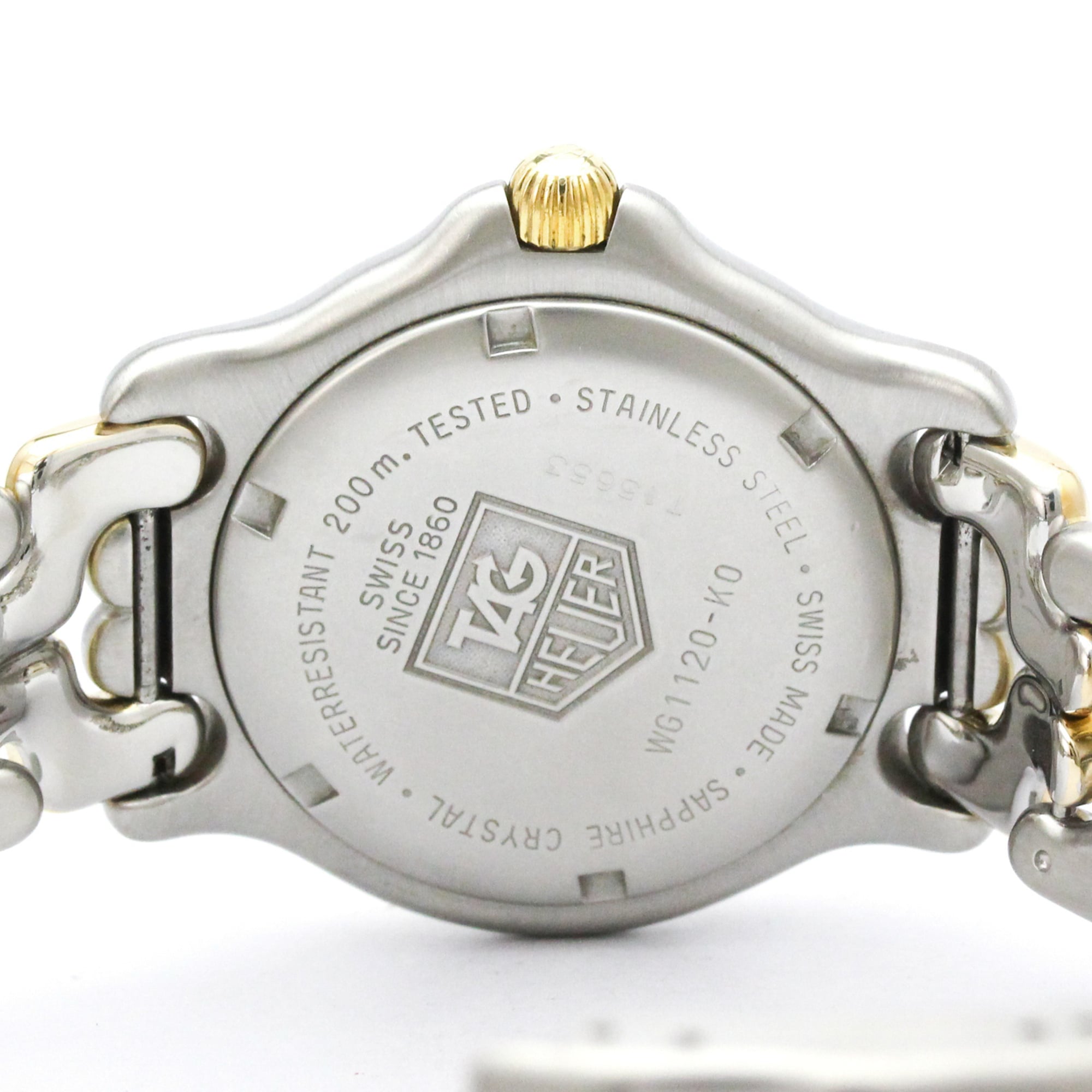 TAG Heuer Sel WG1120 Grey Dial 38mm Watch
