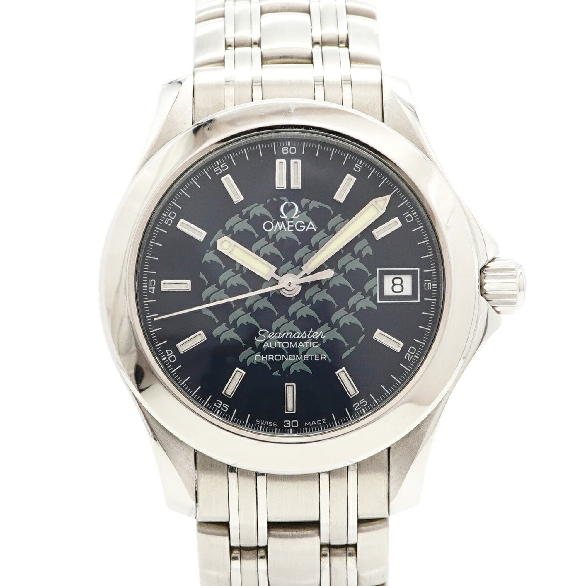 Omega Seamaster Jacques Mayol Limited Edition of 3500 pieces worldwide, 2508.80, Blue Dial Men's Watch