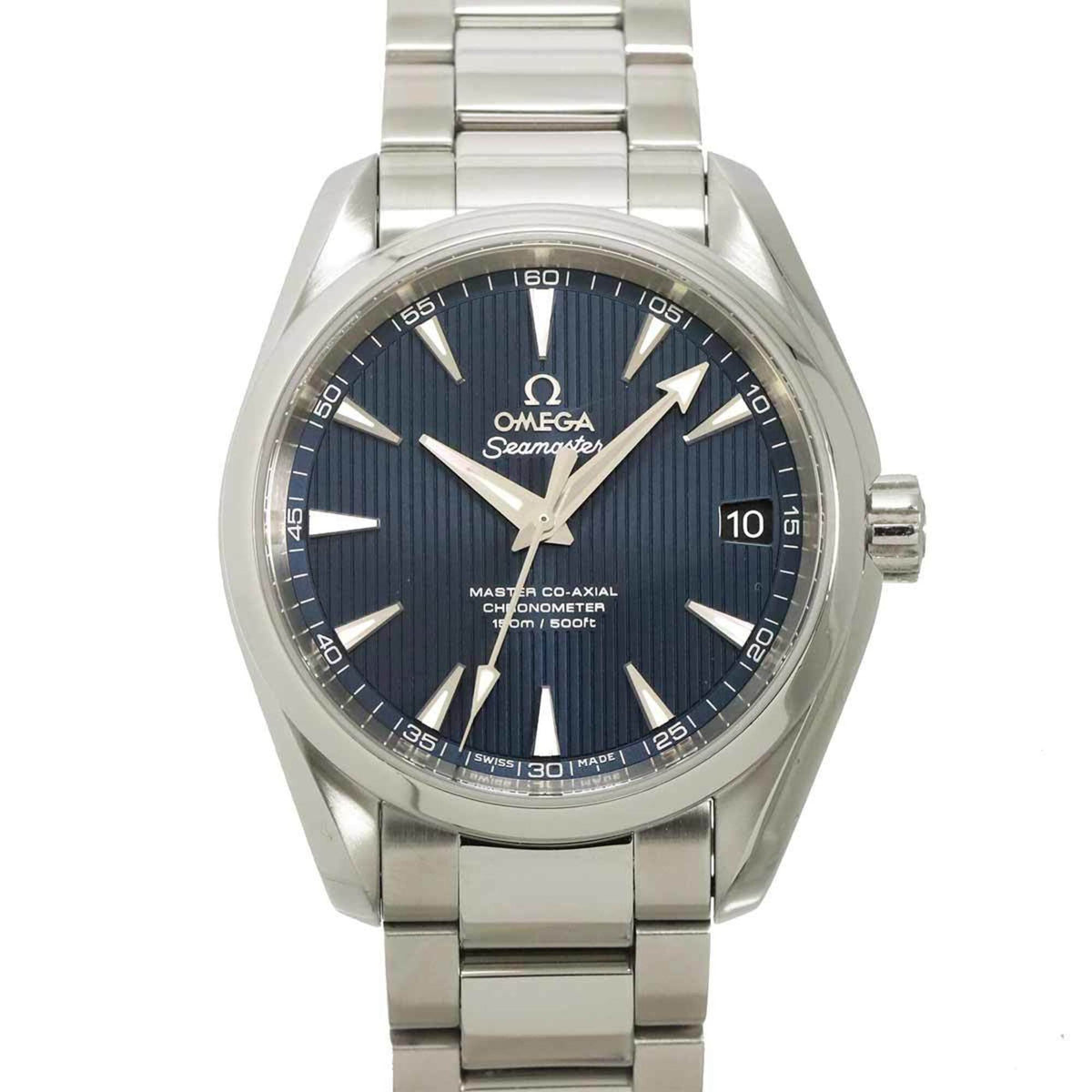 Omega Seamaster Aqua Terra Co-Axial 231.10.39.21.03.002 mit blauem Zifferblatt 39mm Uhr