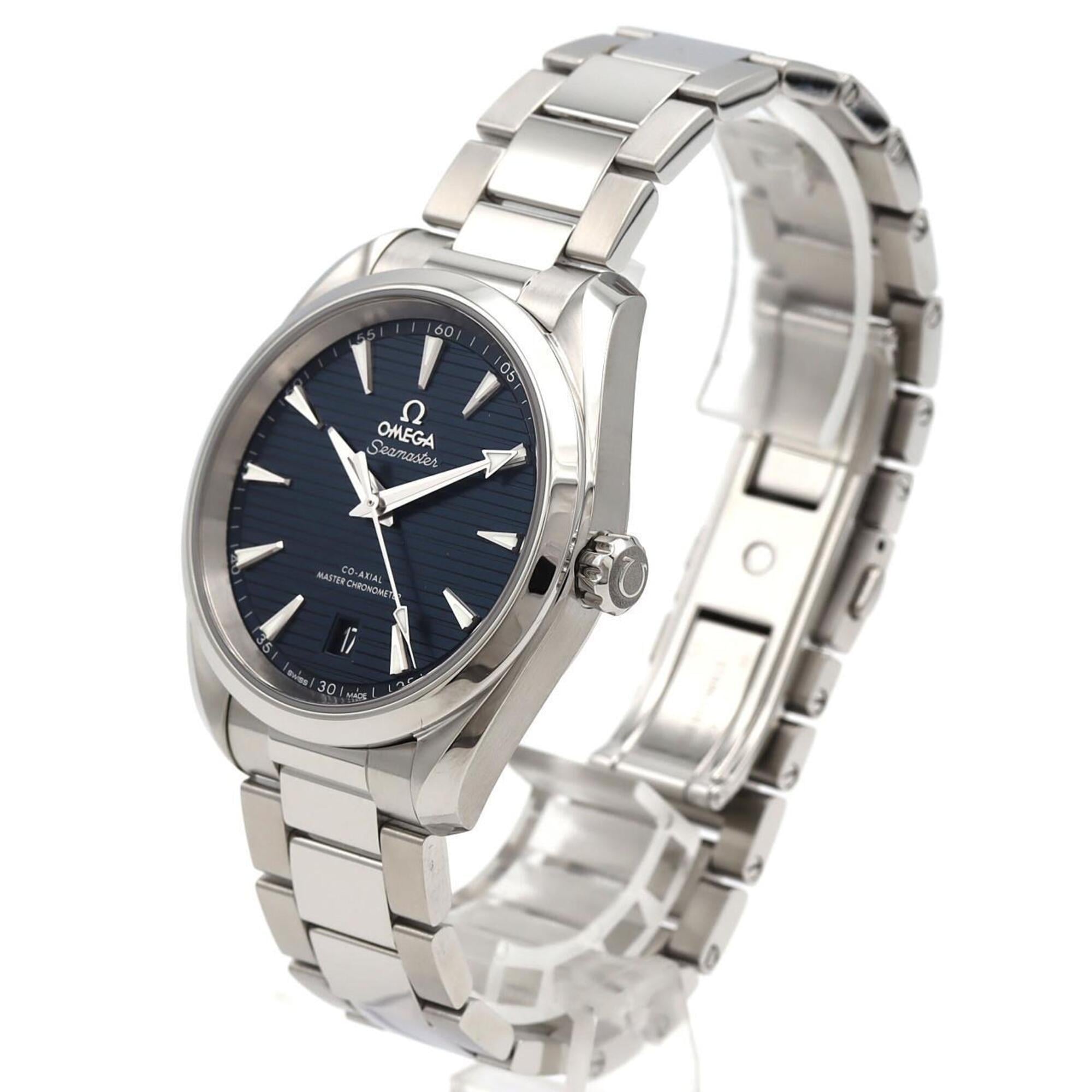 Omega Seamaster 220.10.38.20.03.001 Blue Dial 38mm Watch