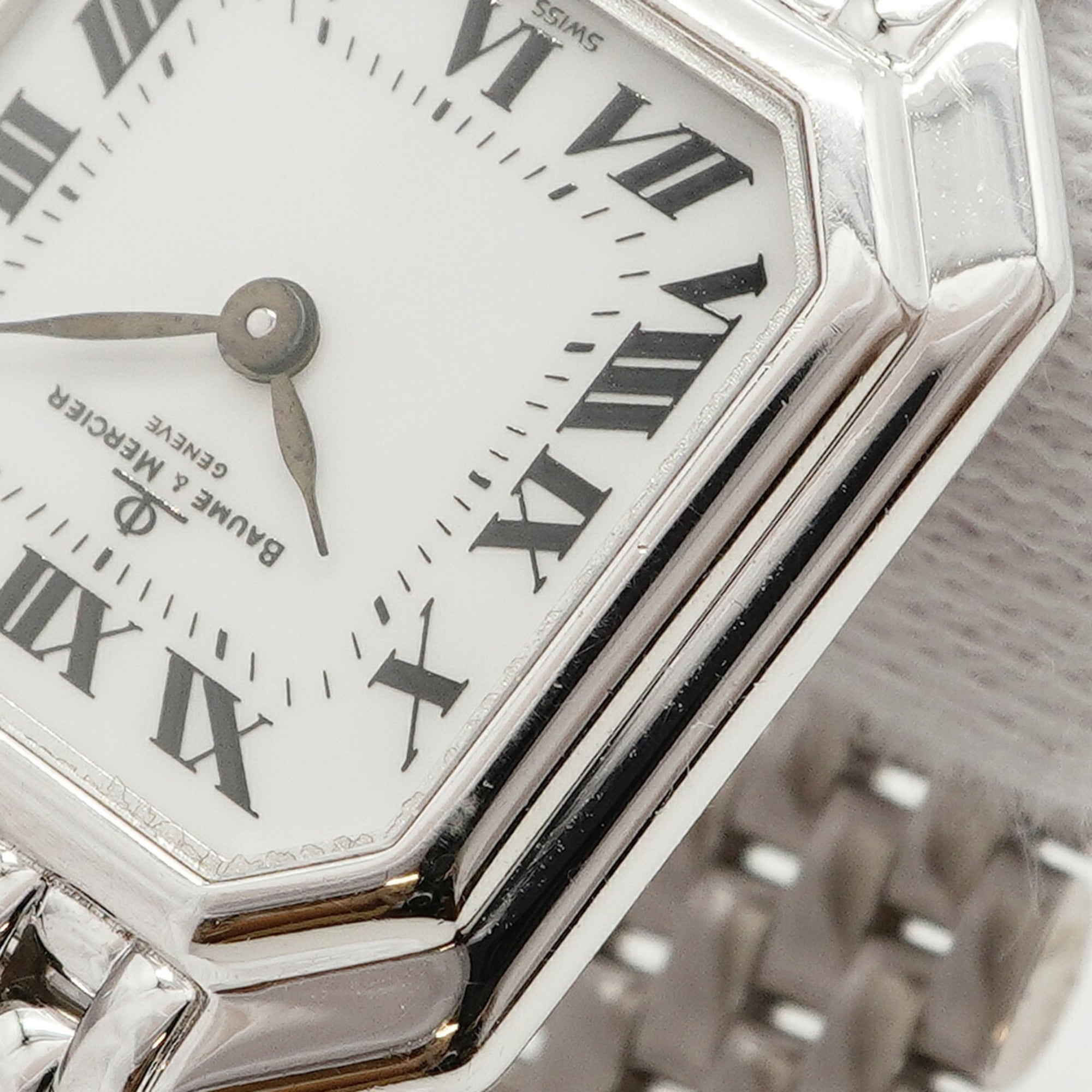 Baume & Mercier 750 WG 18259 White Dial Wo