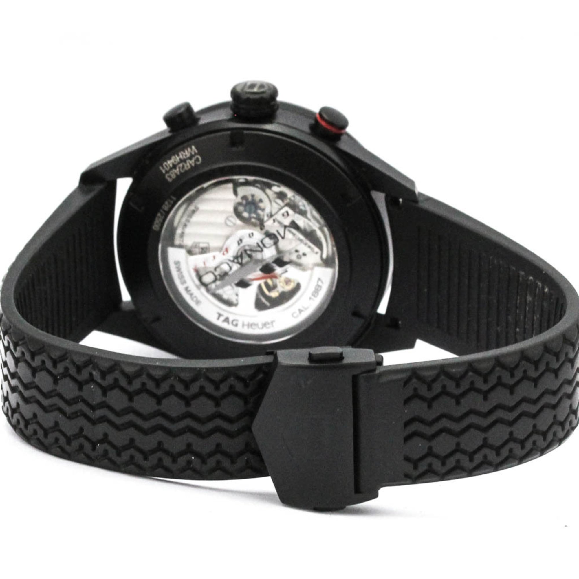 TAG HEUER Carrera Chronograaf Monaco Grand Prix Titanium Horloge CAR2A83