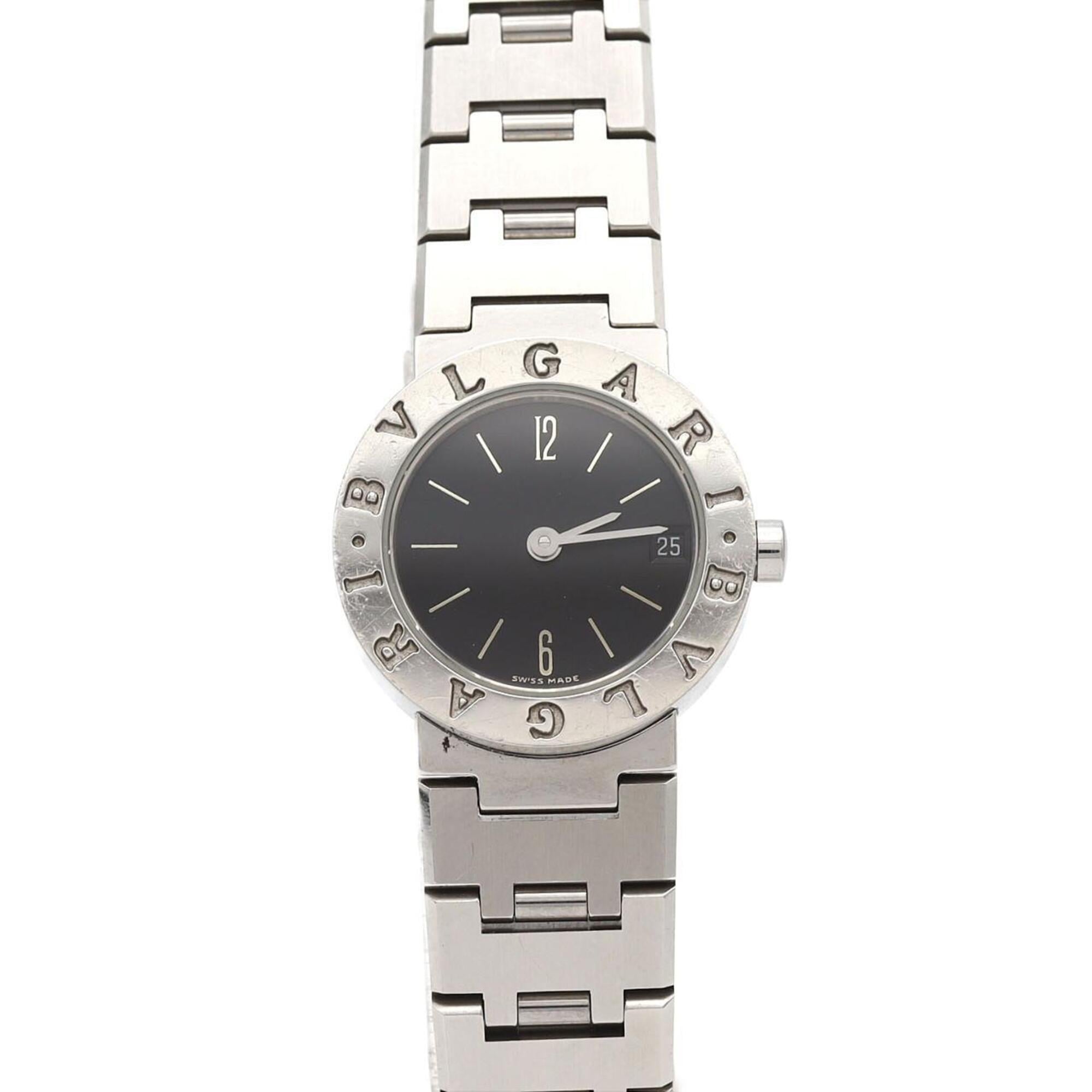Bvlgari Bulgari Bulgari BB23SSD Black Dial 23mm Watch