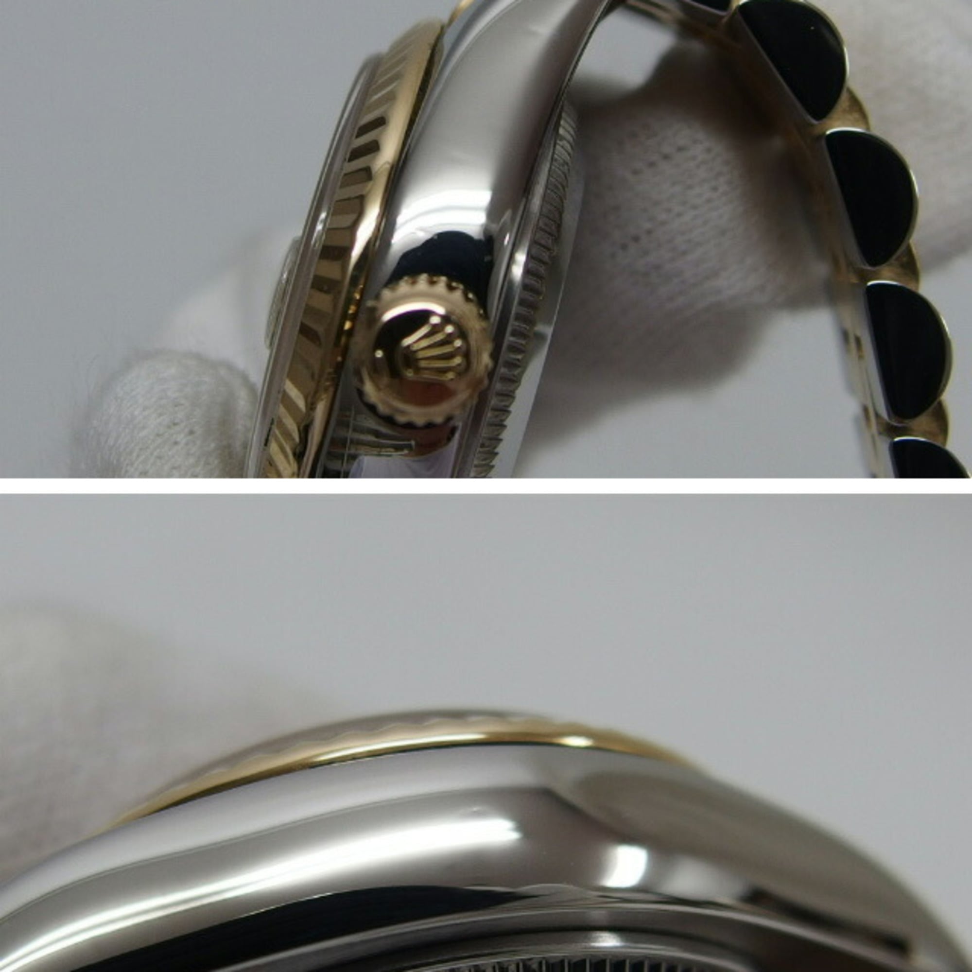 Rolex Datejust dameshorloge van 18-karaats geelgoud en roestvrij staal 179173