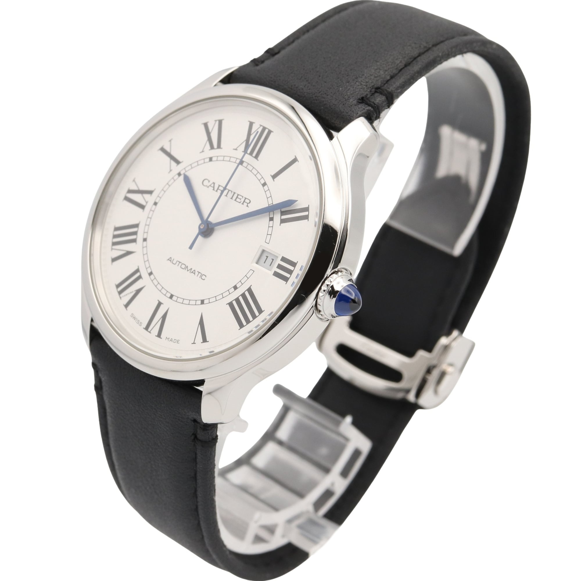 Cartier Ronde Must de WSRN0032 Silver Dial 40mm Watch