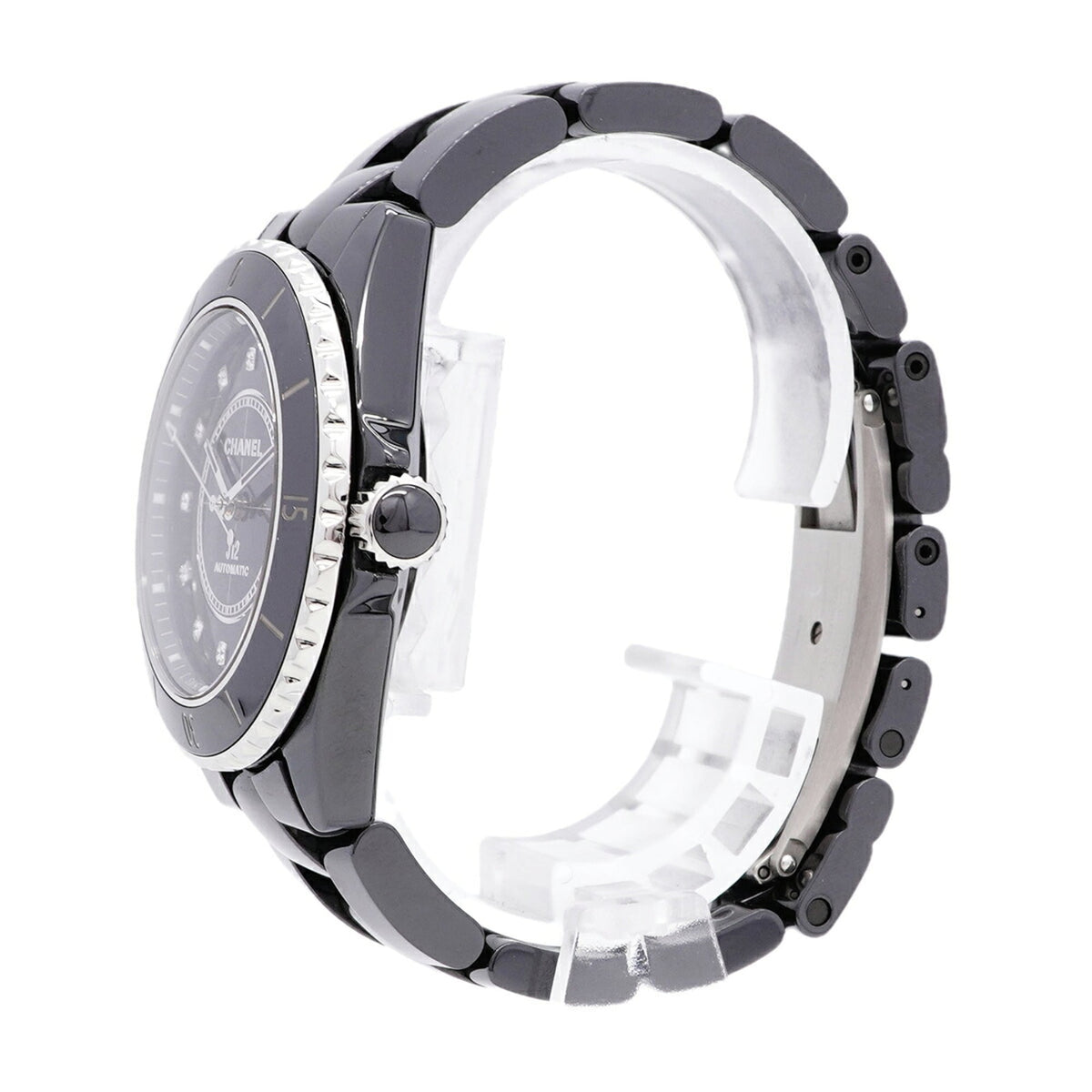 Montre Chanel J12 12P Diamond H5702 Noir, cadran de 38 mm