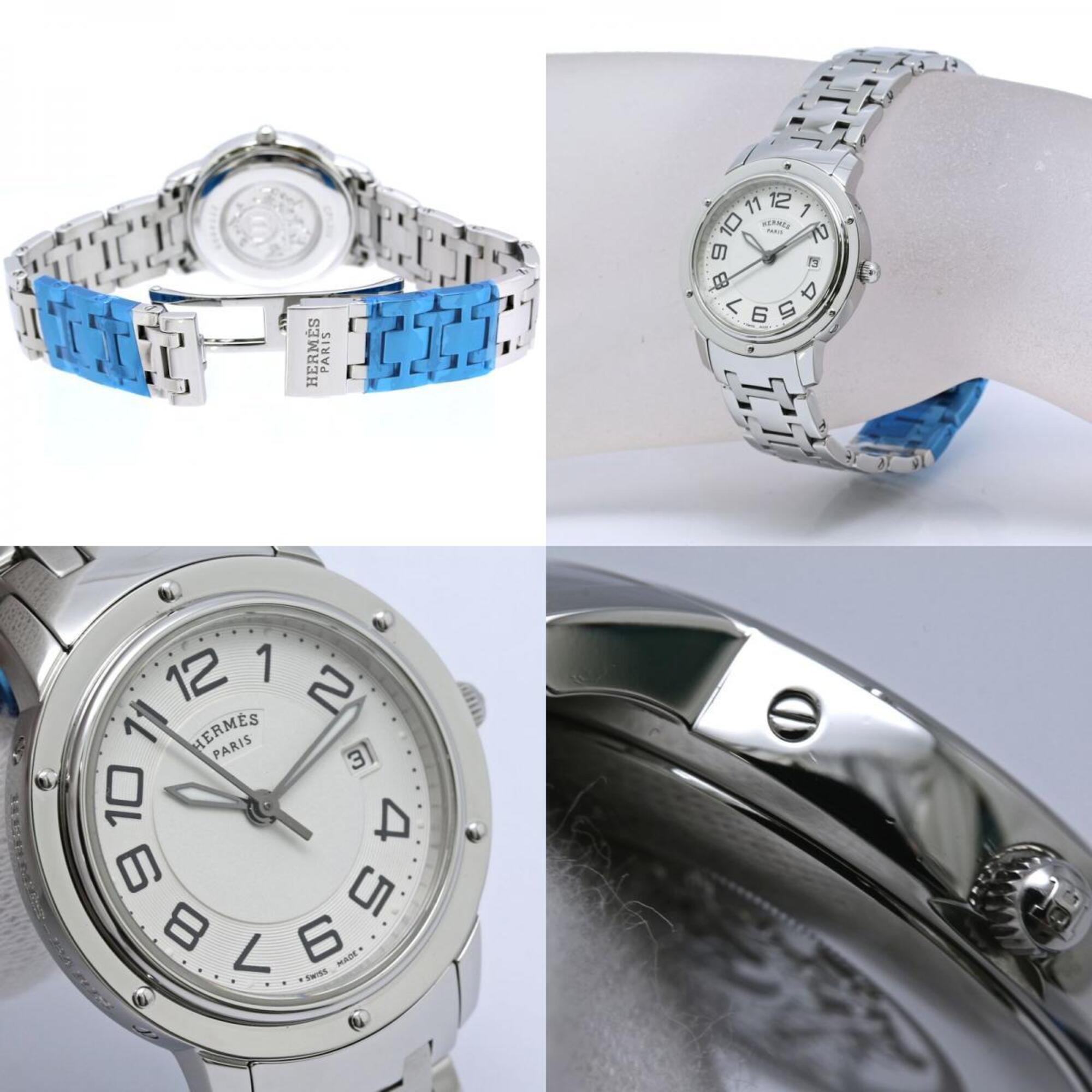 Hermes Clipper CP1.310.220/4966 White Dial 28mm Watch