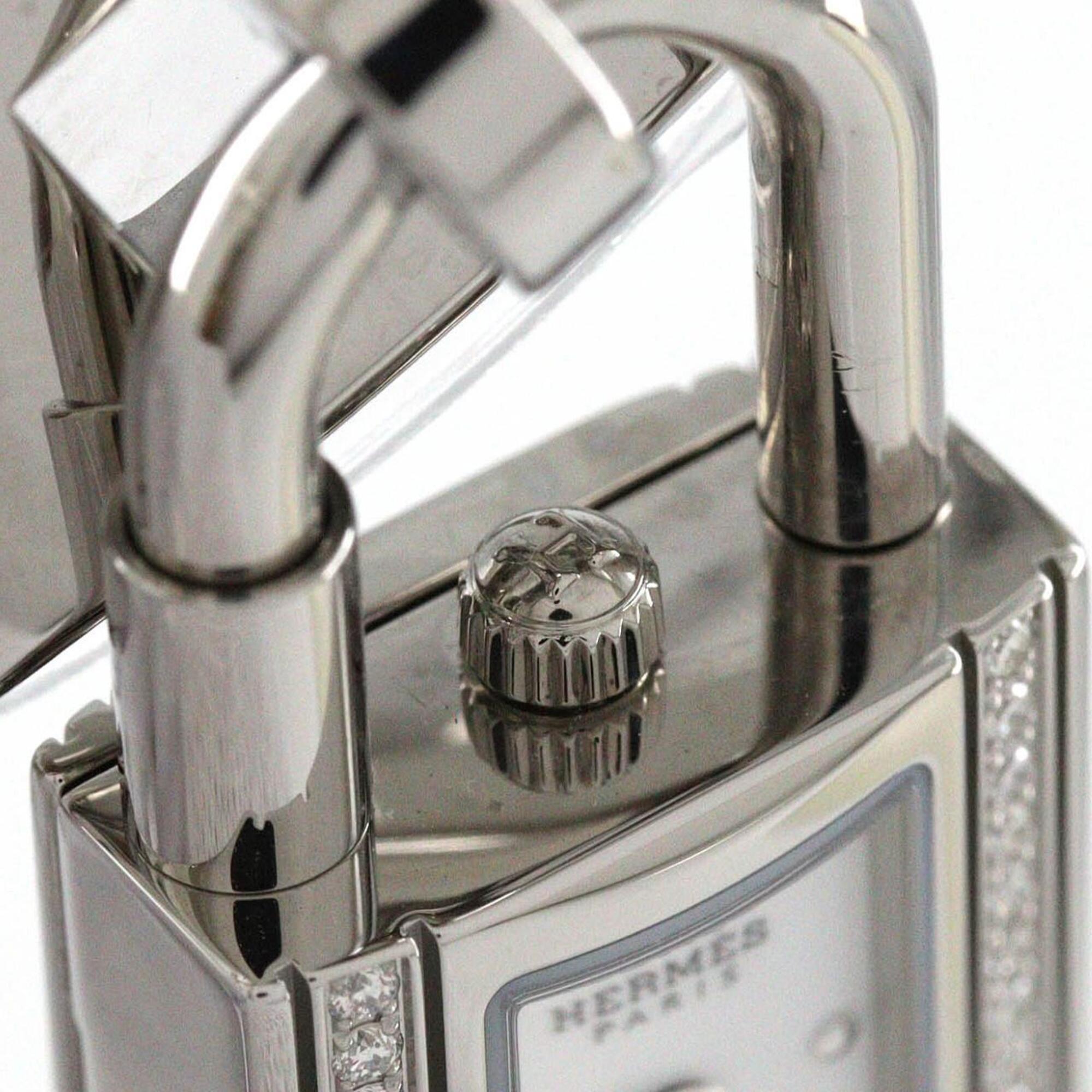 Montre Hermès Kelly D 1P KE4.130 Blanc avec cadran de 16 mm