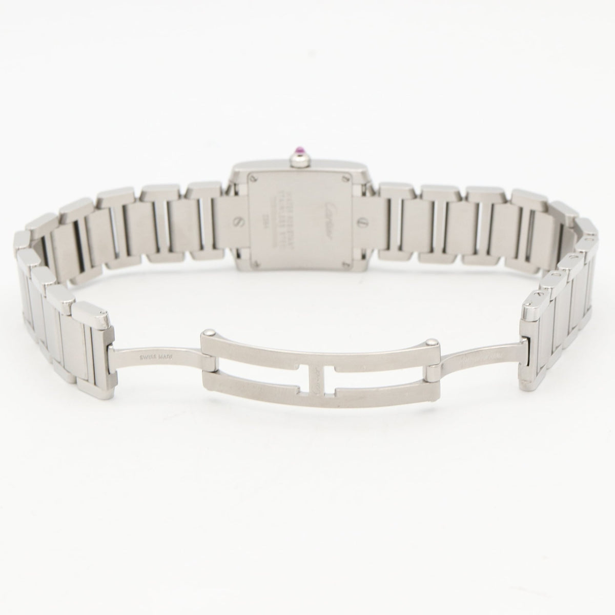 Cartier Tank Française SM W51028Q3 Pink Dial 20mm Watch