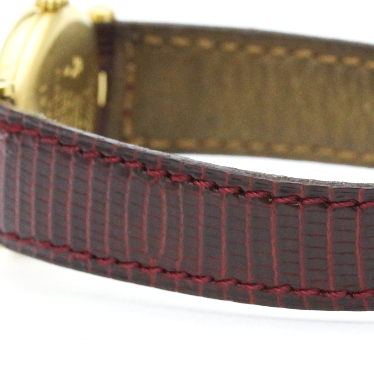 Cartier Must 590004 Bordeaux Zifferblatt 24 mm Uhr