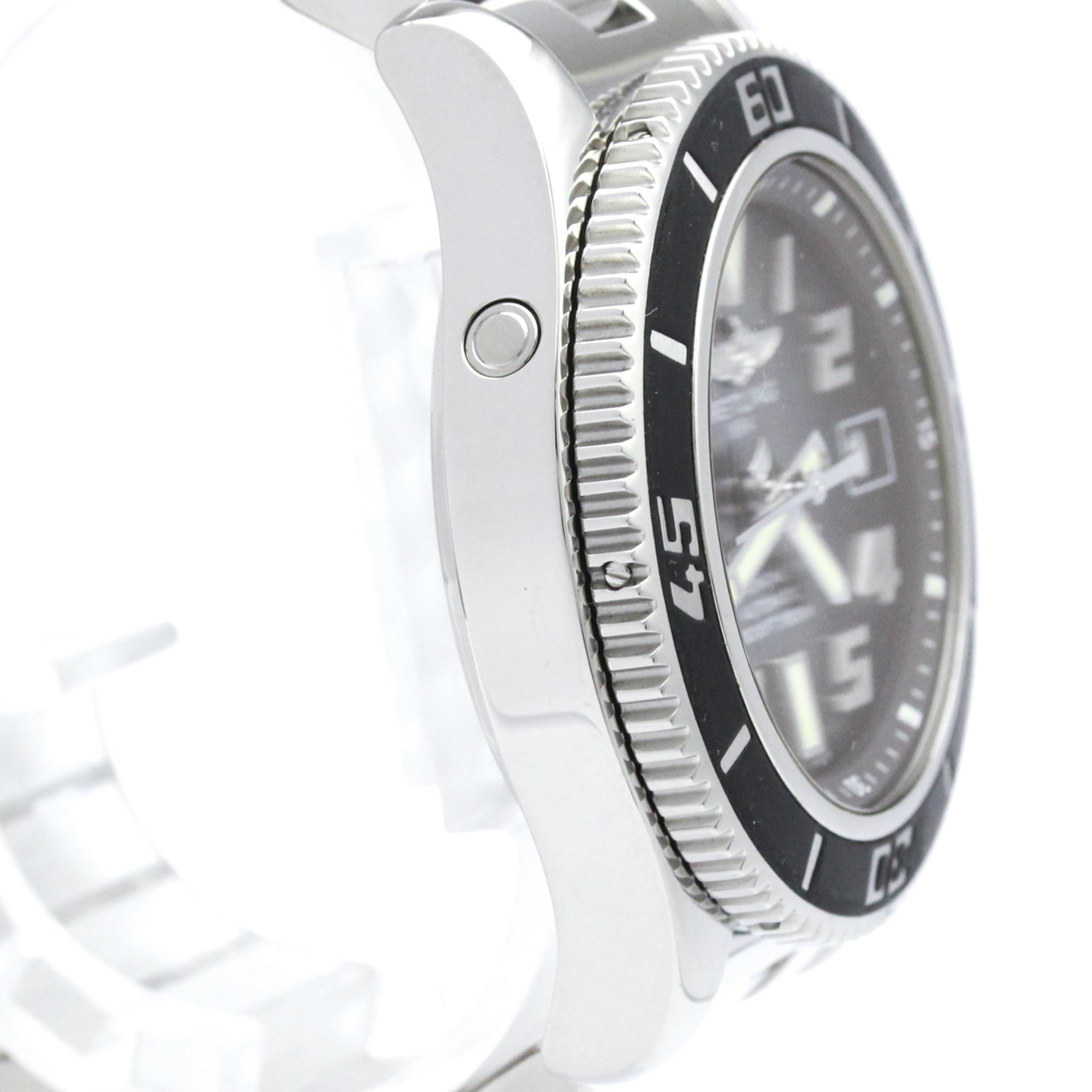 Breitling Superocean A17364 Black Dial 42mm Watch
