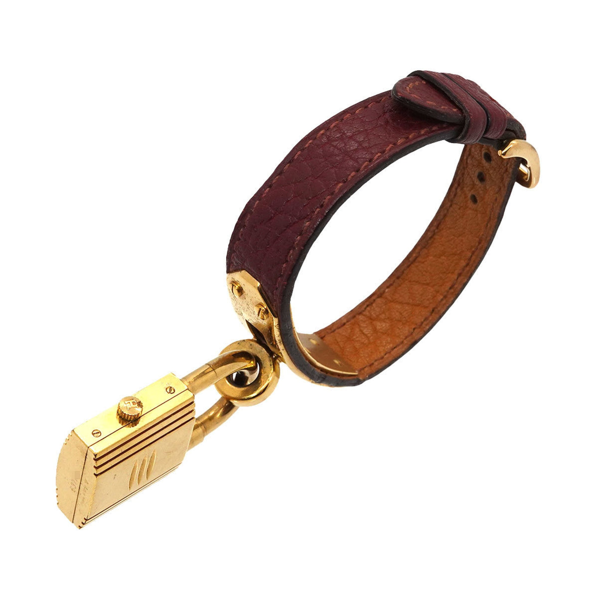 Hermes Kelly GZl1ldxz Bordeaux Dial 20mm Watch