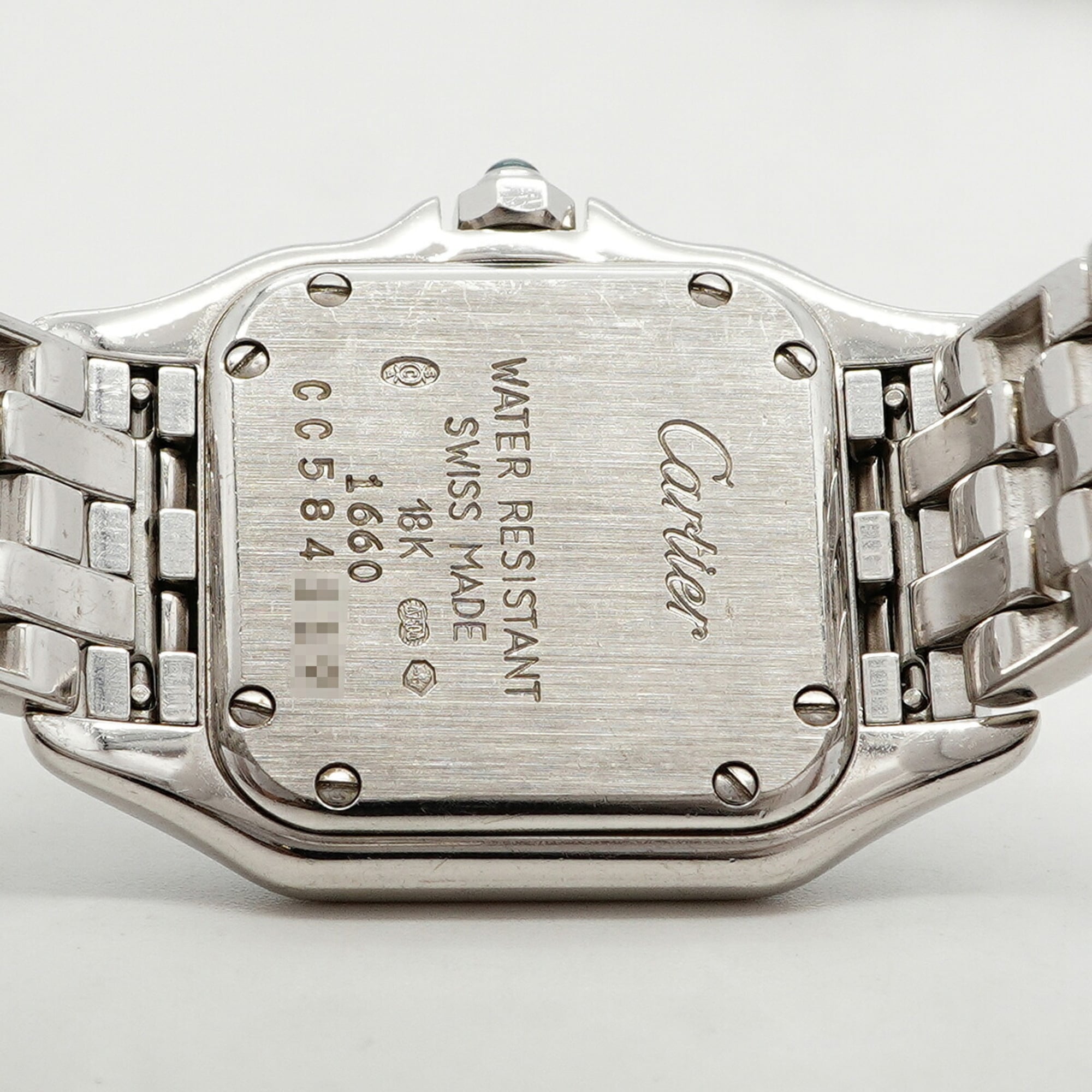 Cartier PanthÃ¨re SM 750 WG 1660 W25052F3 Orange Dial Wo