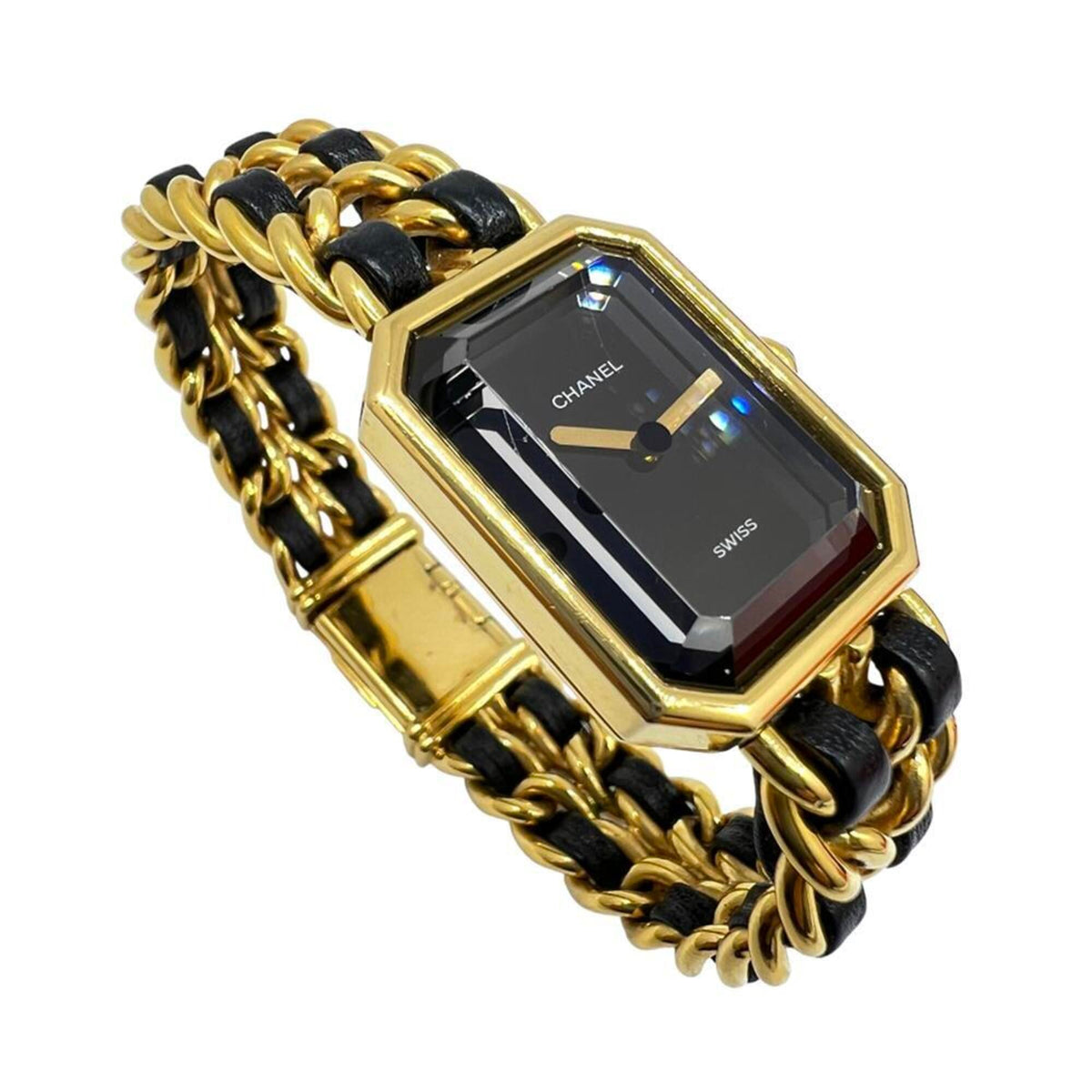 Chanel Premiere XS24538 Schwarz Zifferblatt 20 mm Uhr