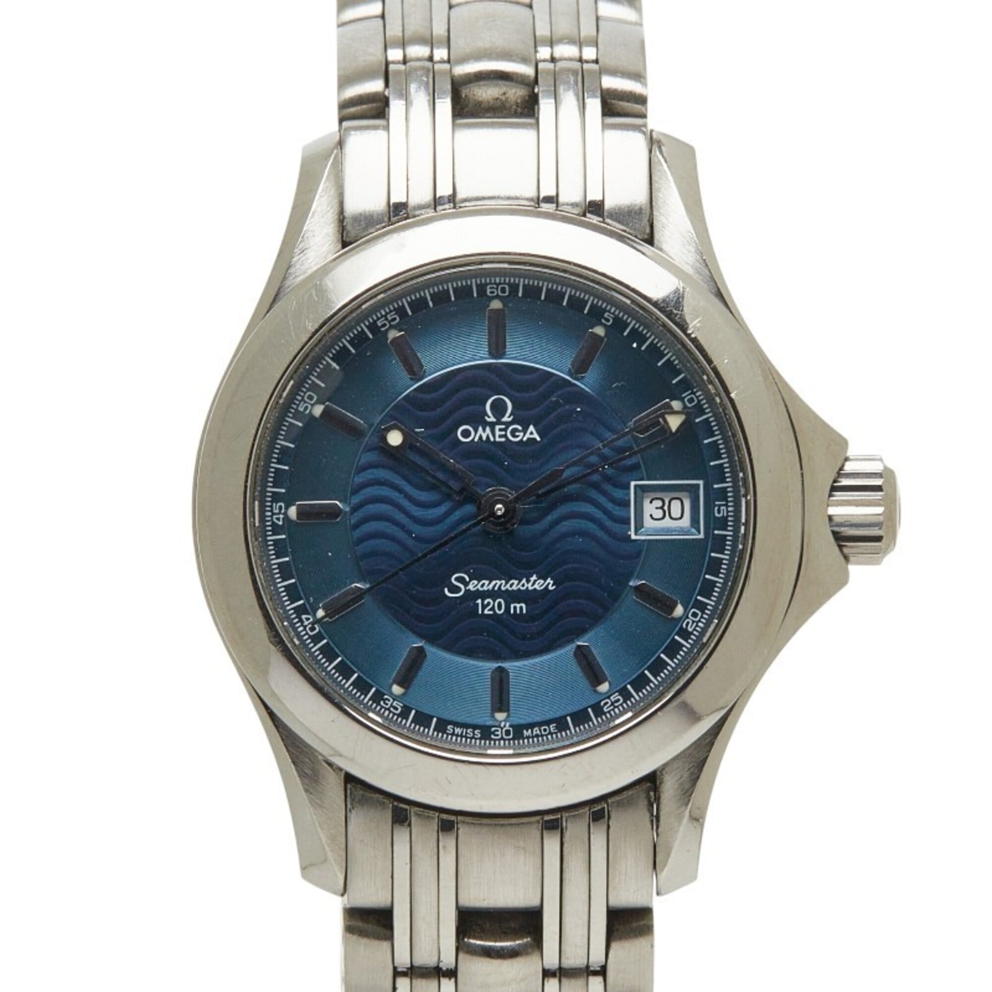 Montre Omega Seamaster 2581.81, cadran bleu, 26 mm