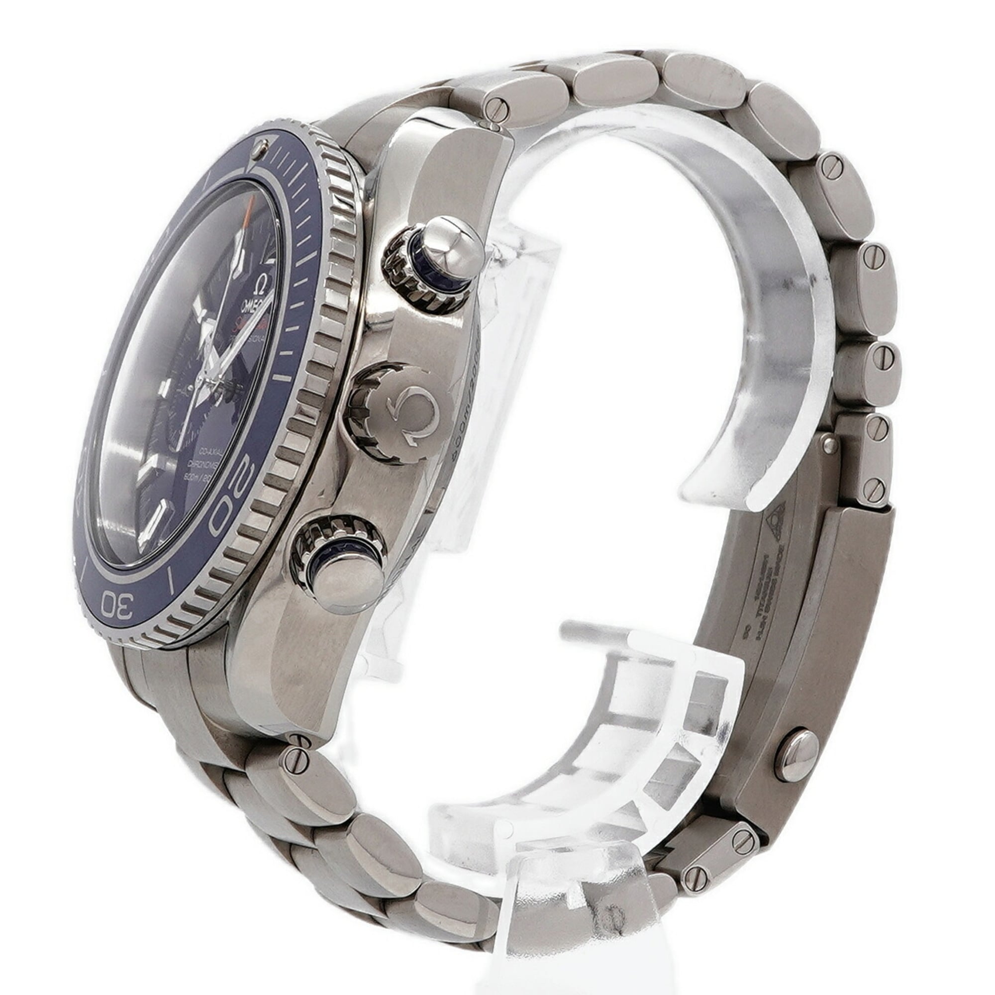 Omega Seamaster Planet Ocean Chrono 232.90.46.51.03.001 Blue Dial 45mm Watch