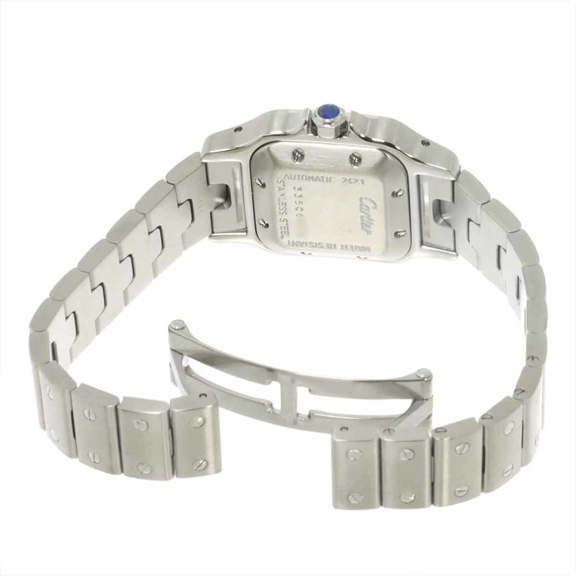 Cartier Santos Galbee SM W20044D6 Silver Dial 24mm Watch