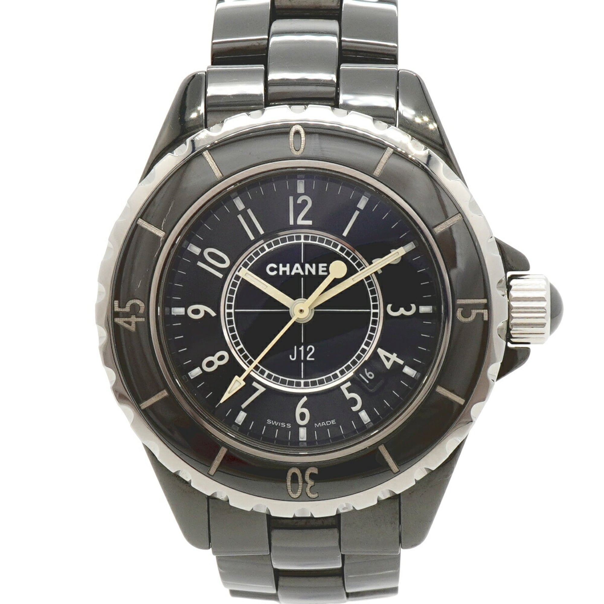 Chanel J12 H0682 Black Dial Women's Watch