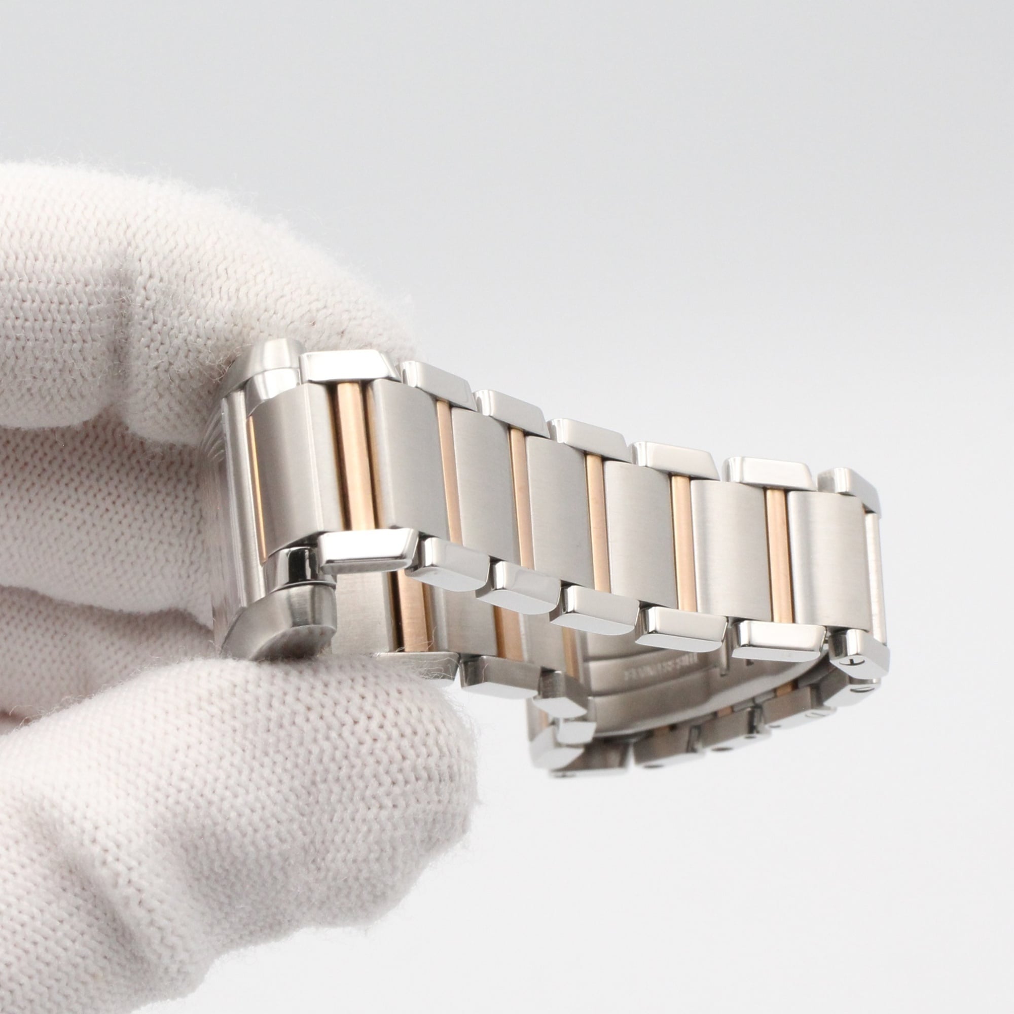 Cartier Tank W51027Q4 Pink Dial 20mm Watch