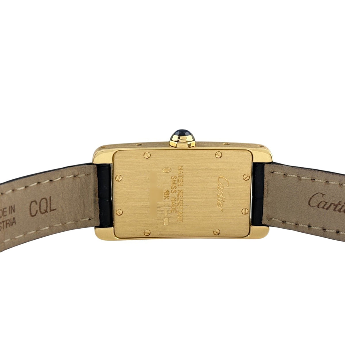 Cartier Tank American SM W2601556 Ivory Dial 20mm Watch