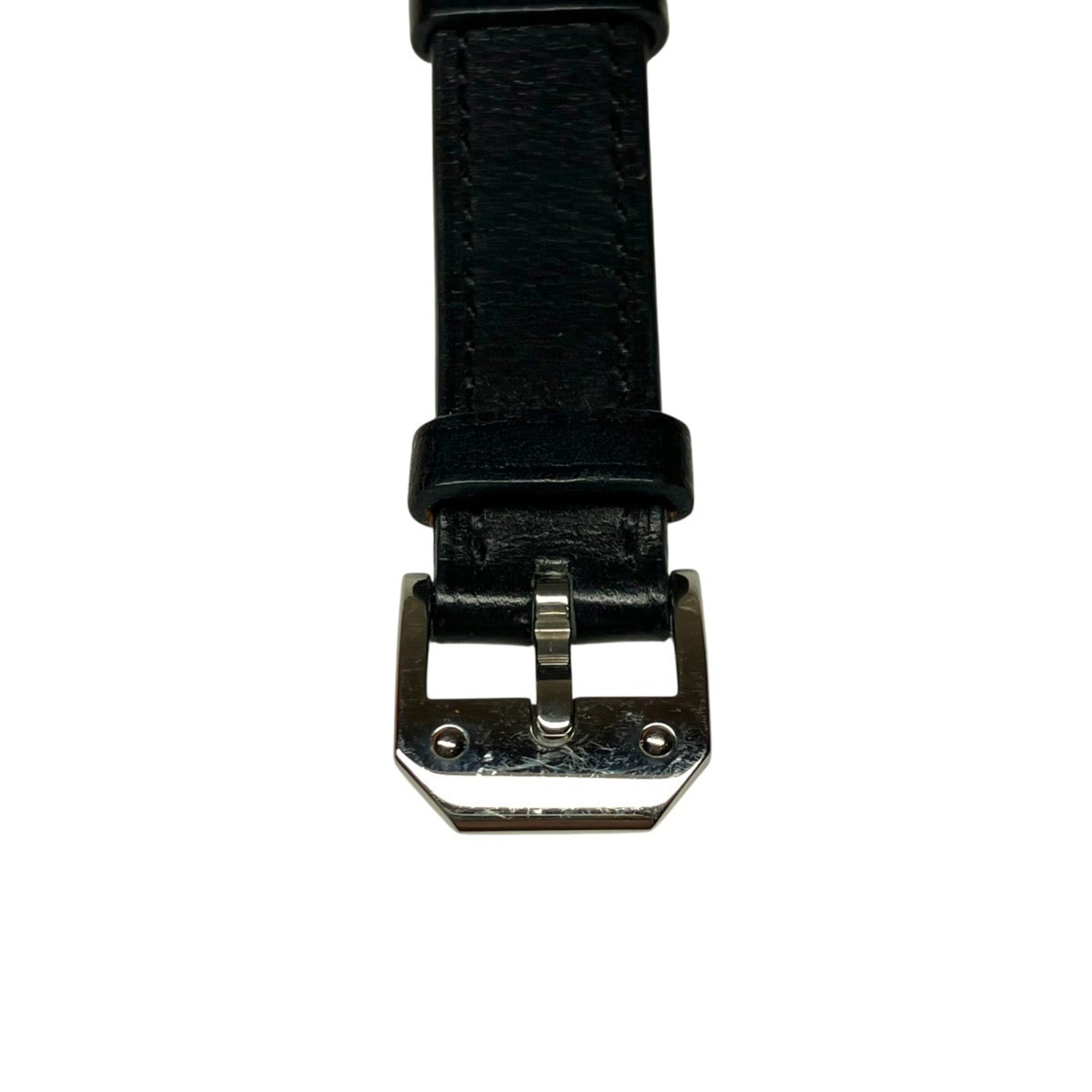 Hermes Kelly II watch, model, total weight 24.2g, stainless steel, genuine leather strap, quartz movement, white dial, KT1.210.