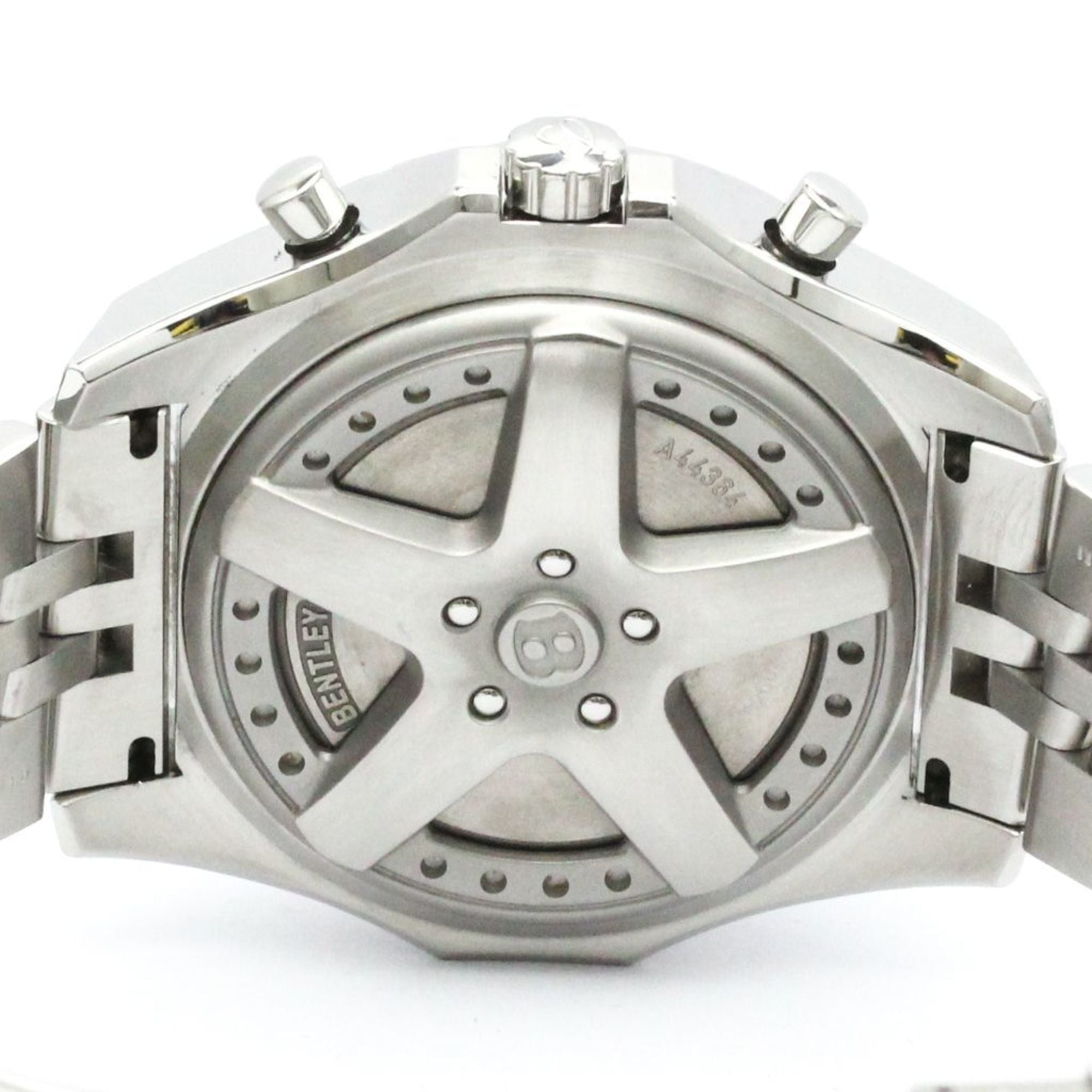 BREITLING Bentley 6.75 Steel Automatic Mens Watch A44364 BF578761