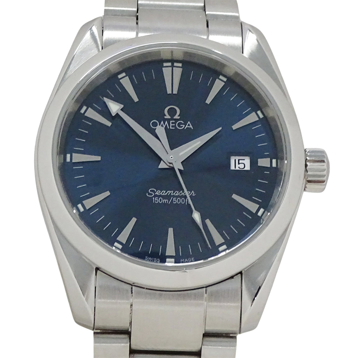 Omega Seamaster Aqua Terra 2518.8 Blue Dial 36mm Watch