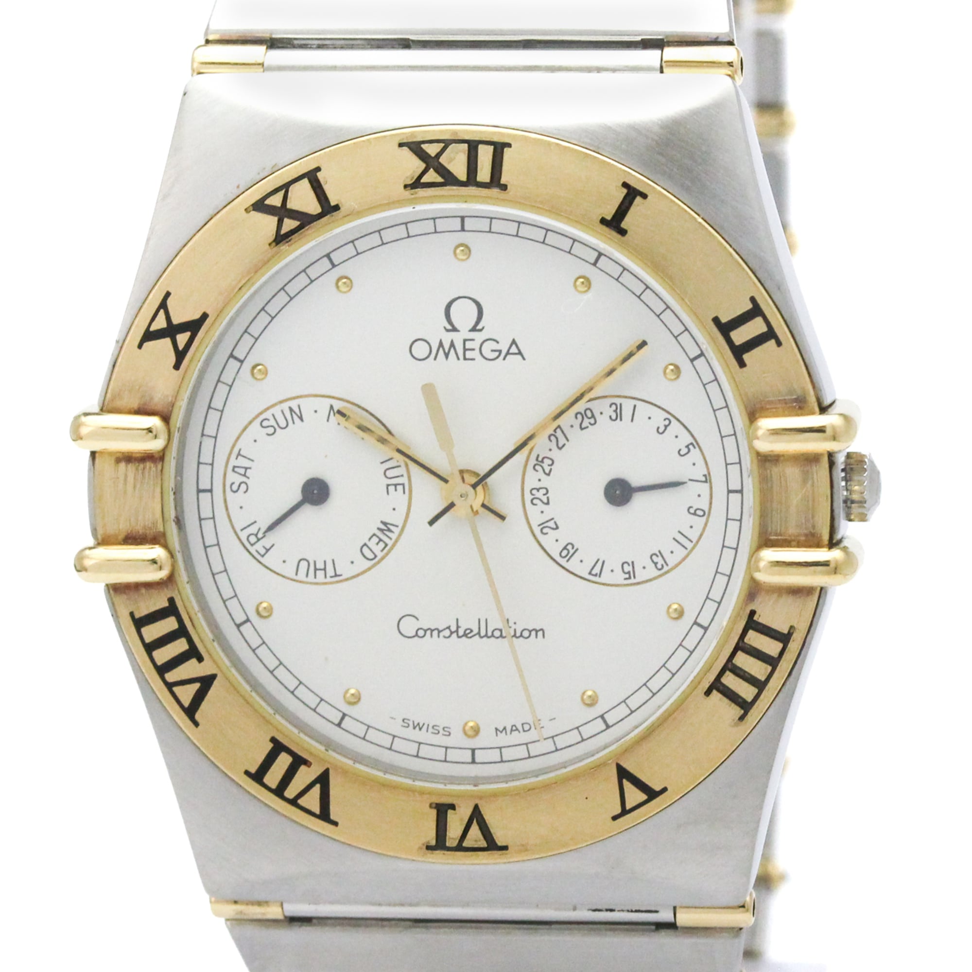 Montre Omega Constellation 3961070 Blanc, cadran de 33 mm