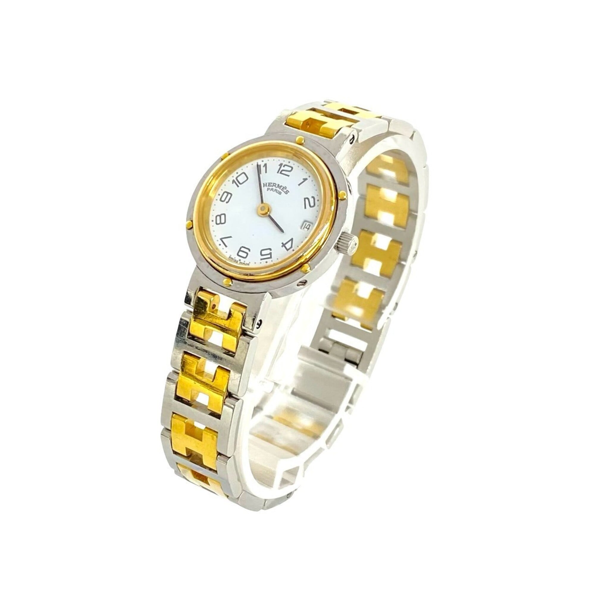 Hermes Clipper Dial 23mm Watch