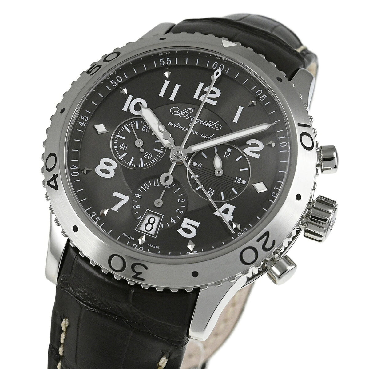 Breguet XXI 3810ST/92/9ZU Gray Dial 43mm Watch