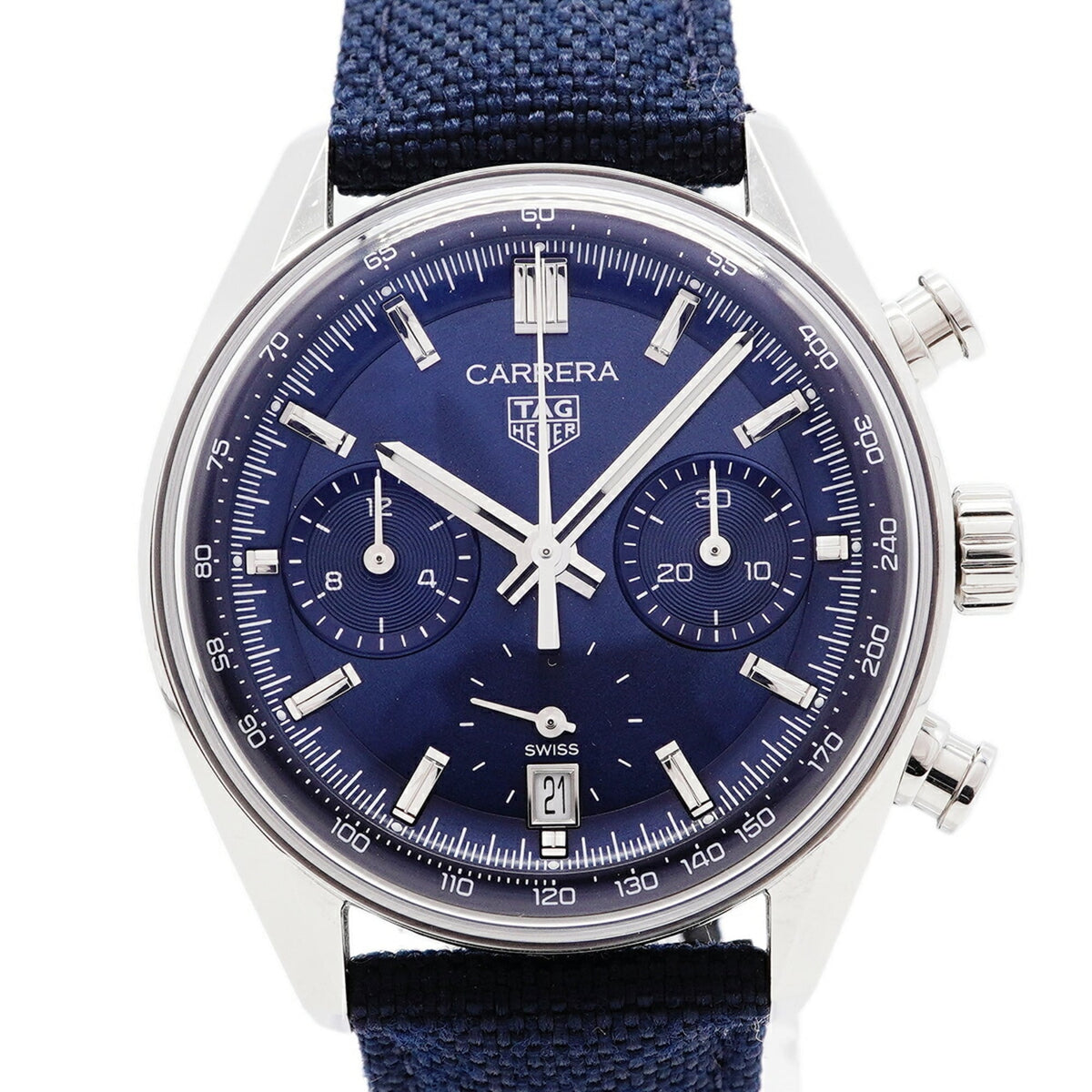 TAG Heuer Carrera Calibre CBS2212 mit blauem Zifferblatt 39mm Uhr