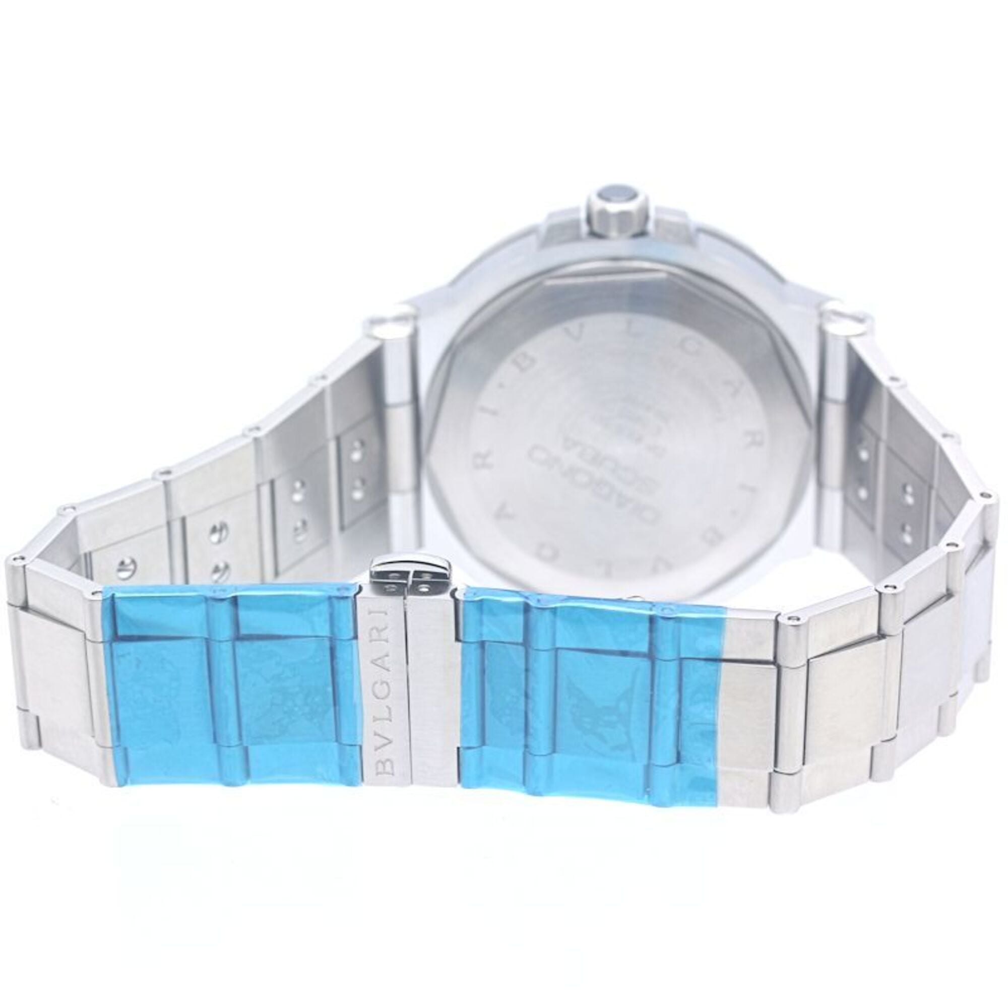 Montre Pour Hommes BVLGARI Diagono Scuba DP41BSSSD DP41SSD en acier inoxydable 40379