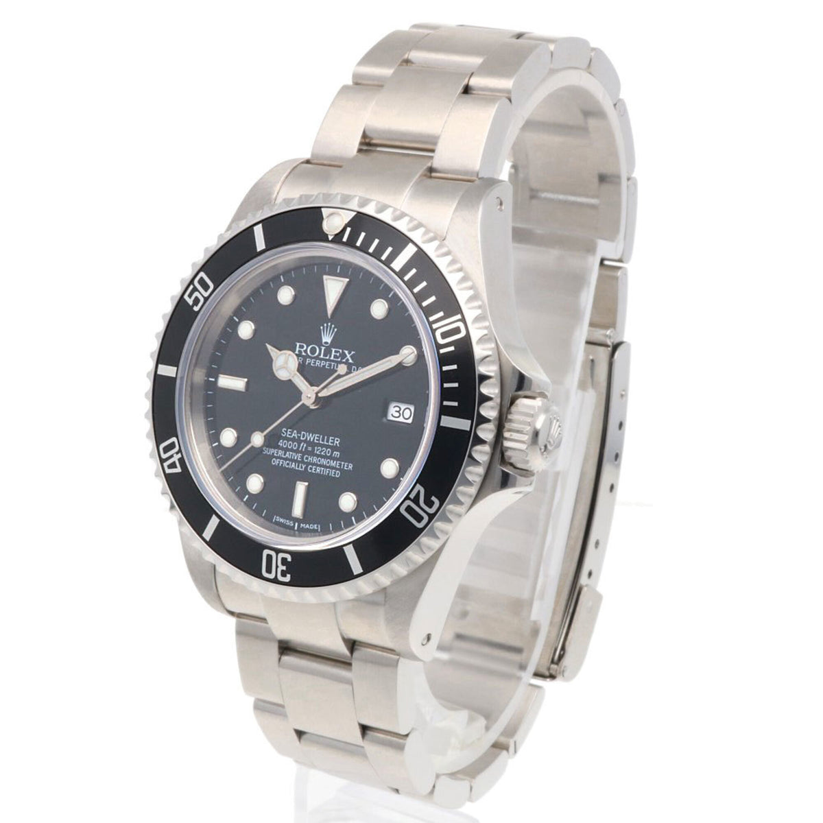 Montre Rolex Sea-Dweller Oyster Perpetual 16600 Noir Cadran 40mm