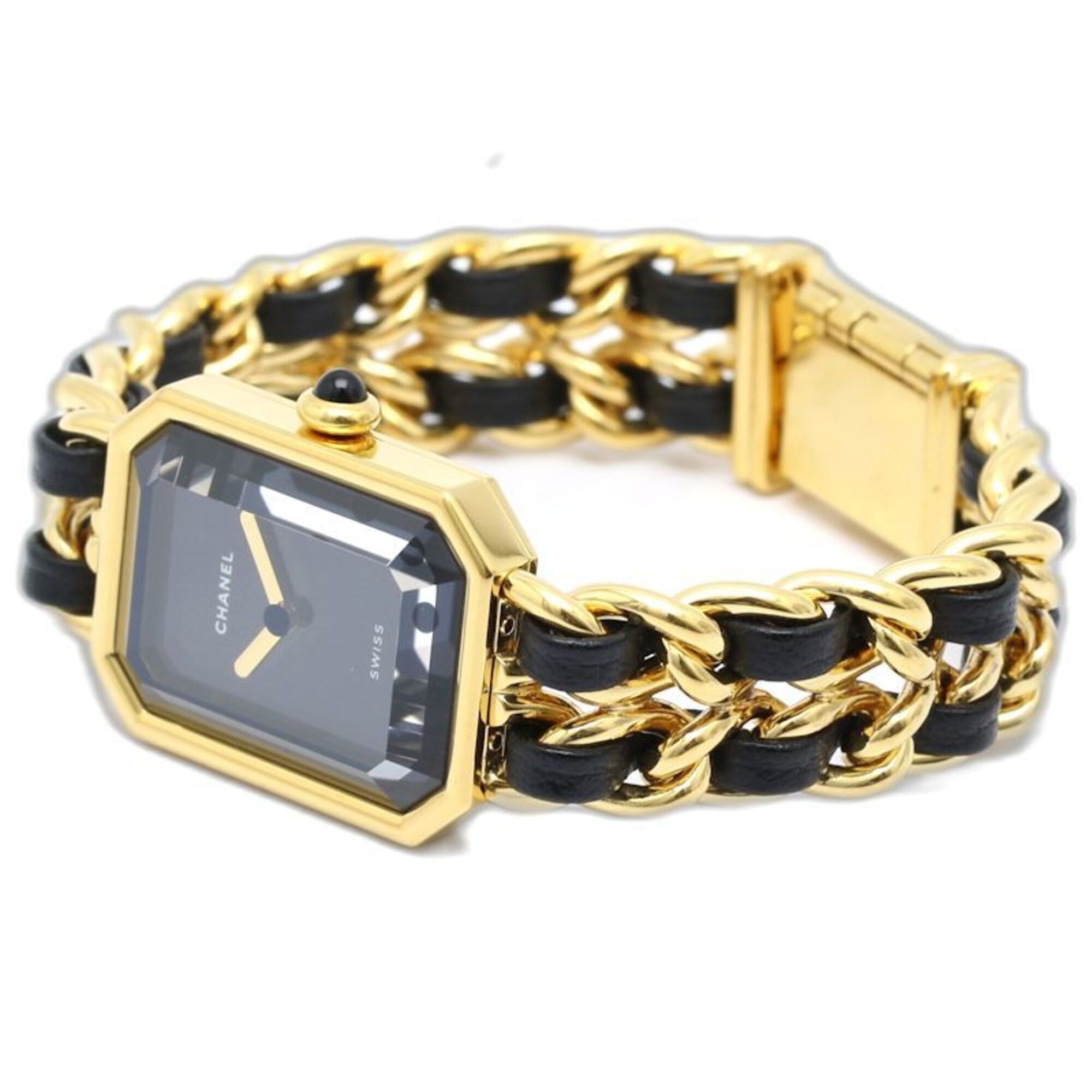 Chanel Premiere H0001 483011001 Black Dial 20mm Watch