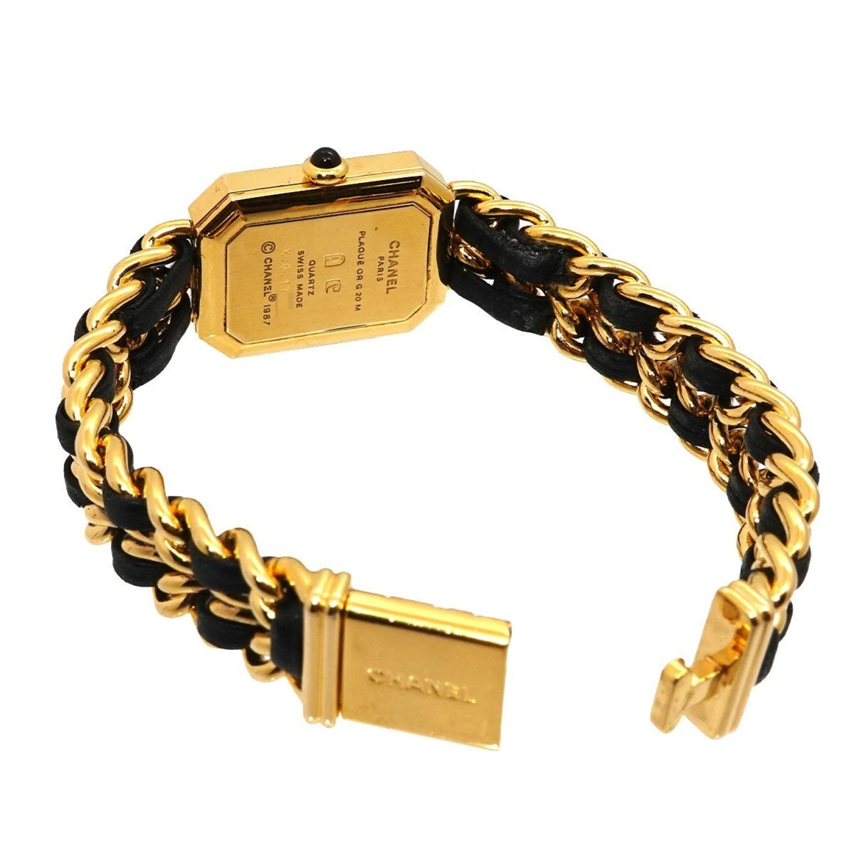Chanel Première Large Size H0001 Black Dial 20mm Watch