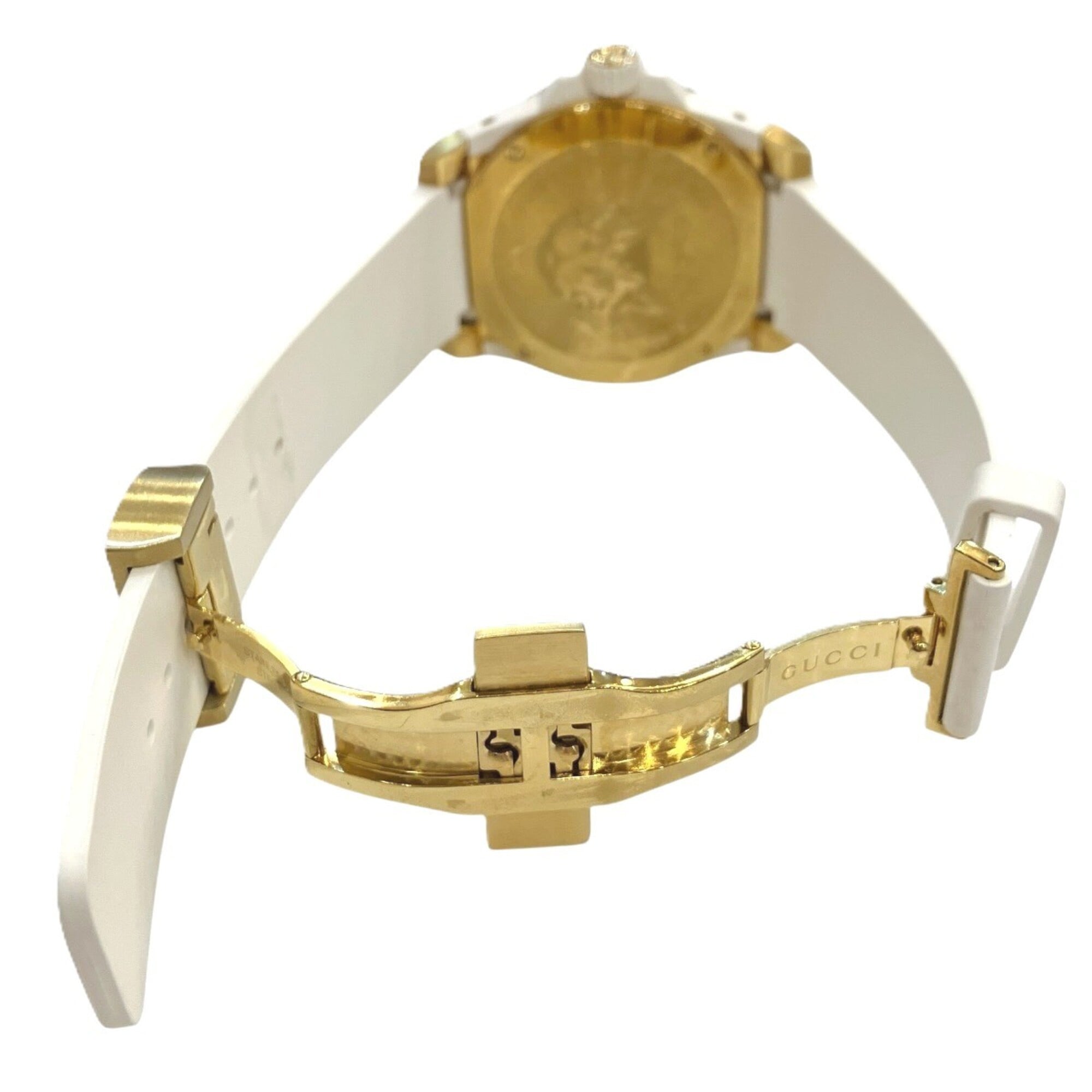 Gucci Dive 136.3 Gold Dial 40mm Watch