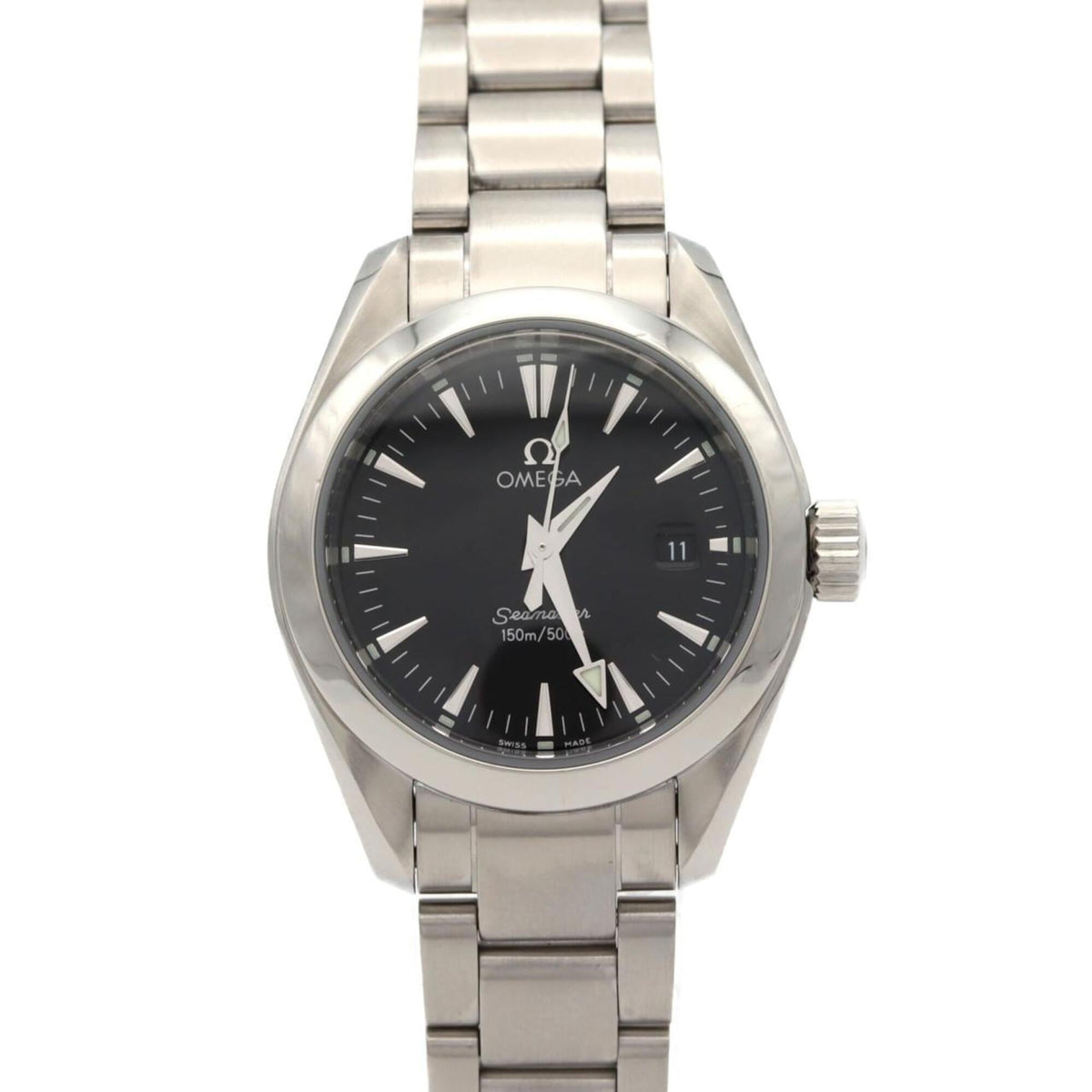 Omega Seamaster Aqua Terra 2577.5 Black Dial 29mm Watch