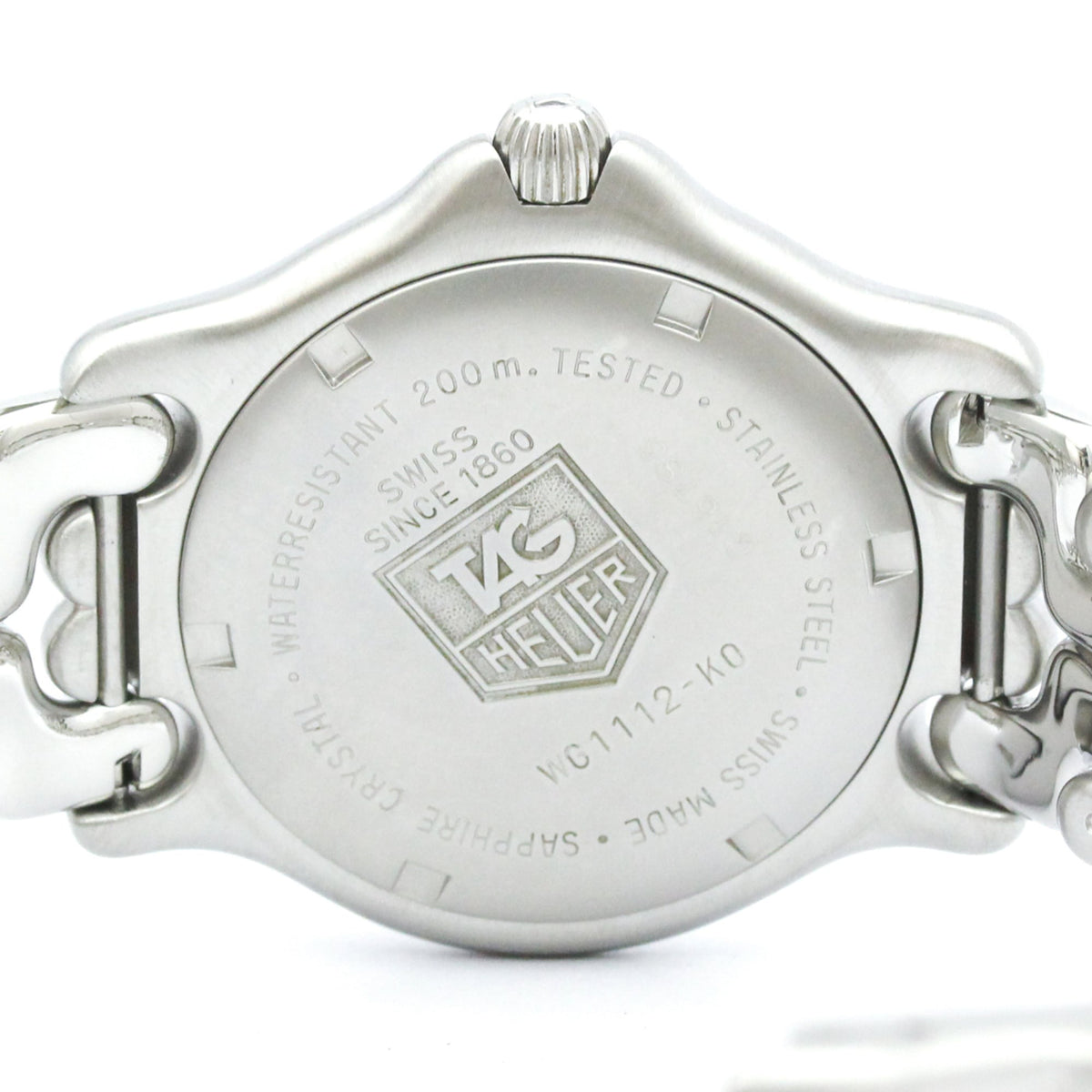 TAG Heuer Sel WG1112 White Dial 38mm Watch