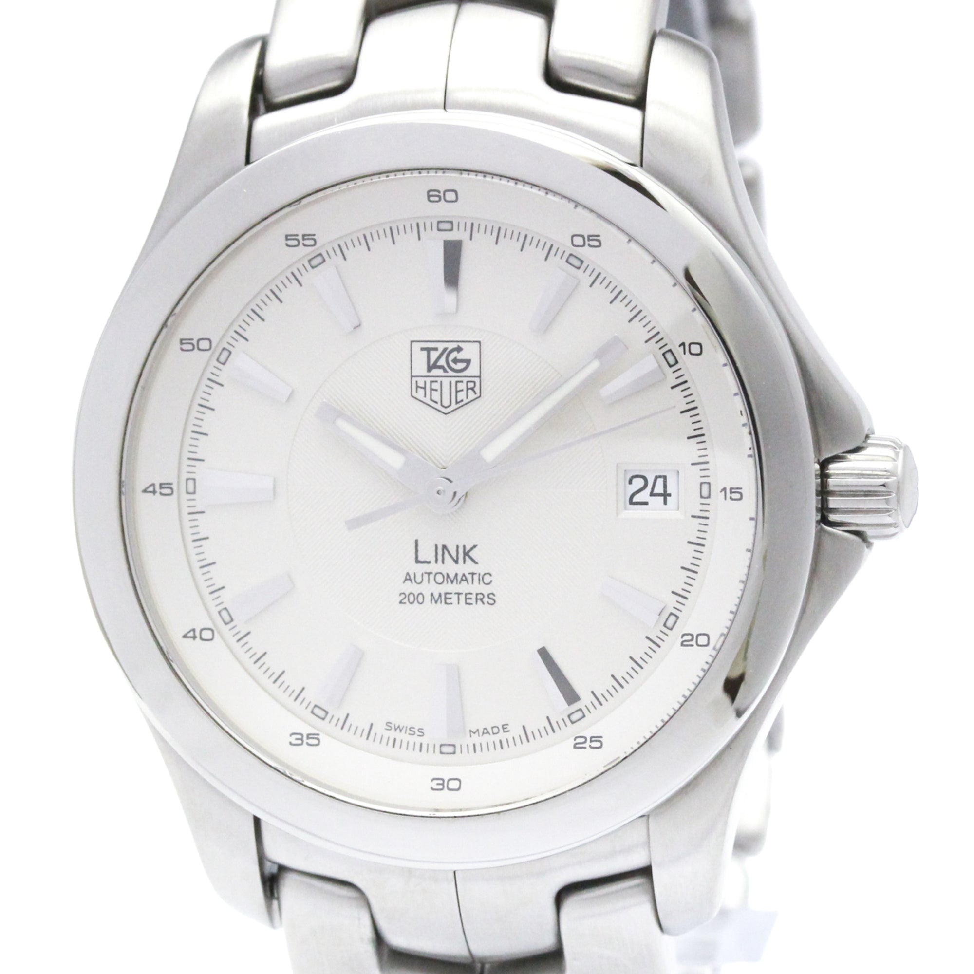 TAG Heuer Link WJF2111 Silver Dial 38mm Watch