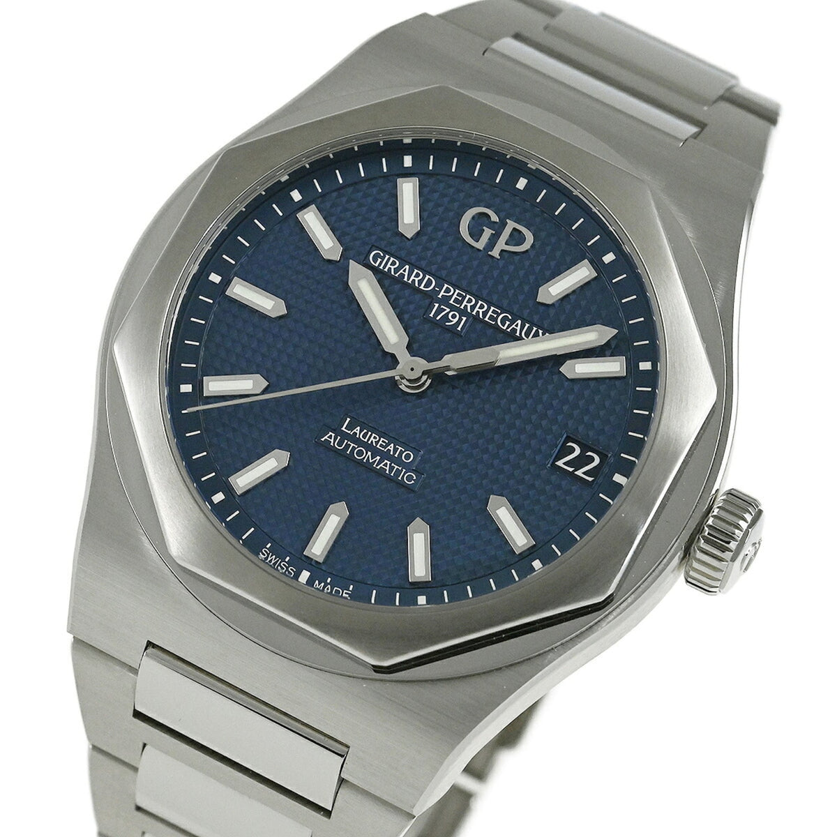 Girard-Perregaux GIRARD PERREGAUX 81010-11-431-11A Blue Dial 42mm Watch